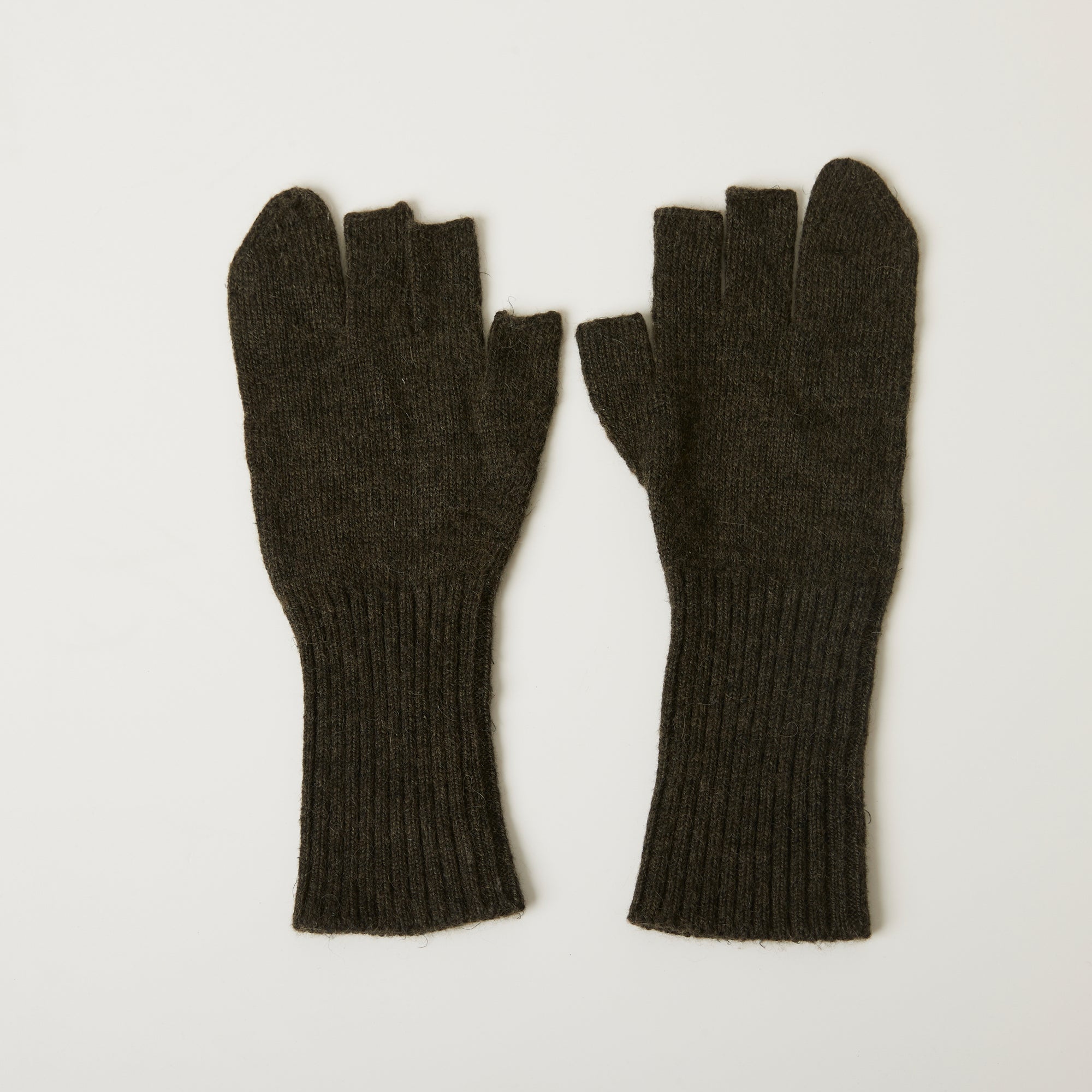 Trigger gloves - Baby alpaca/linen/silk