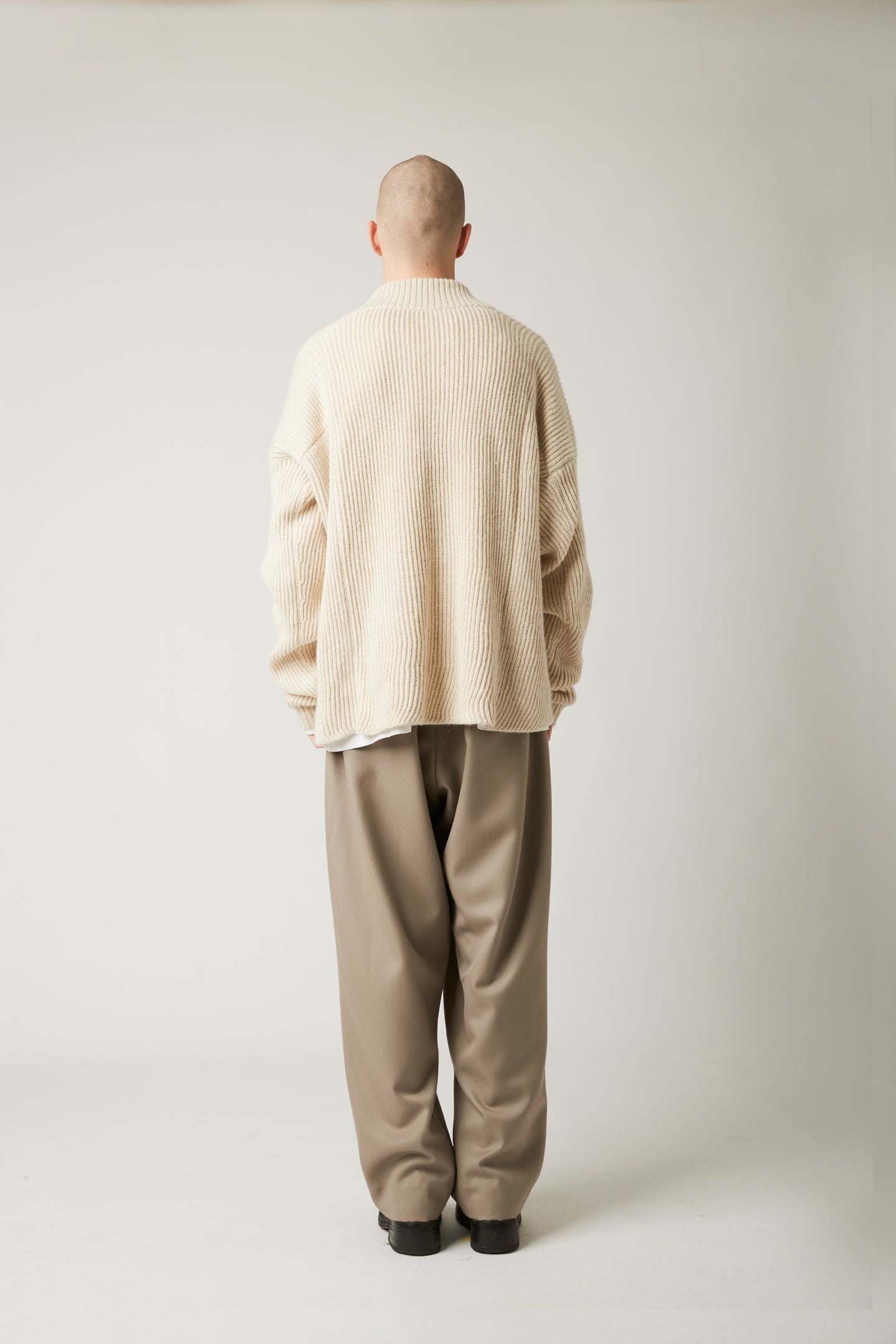 Fisherman knit - Baby alpaca/linen/silk