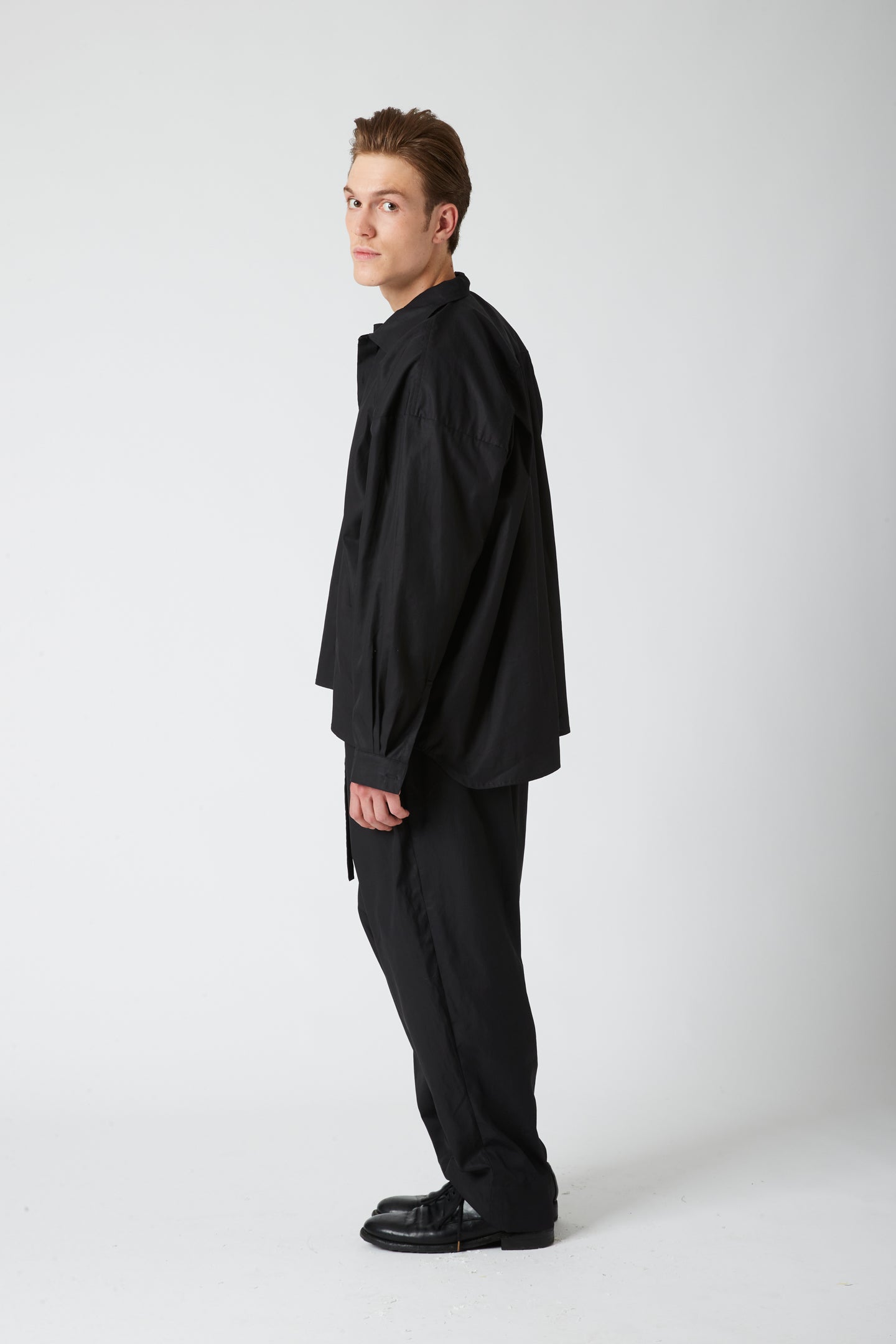 Classic shirt - Cold mercerized cotton twill
