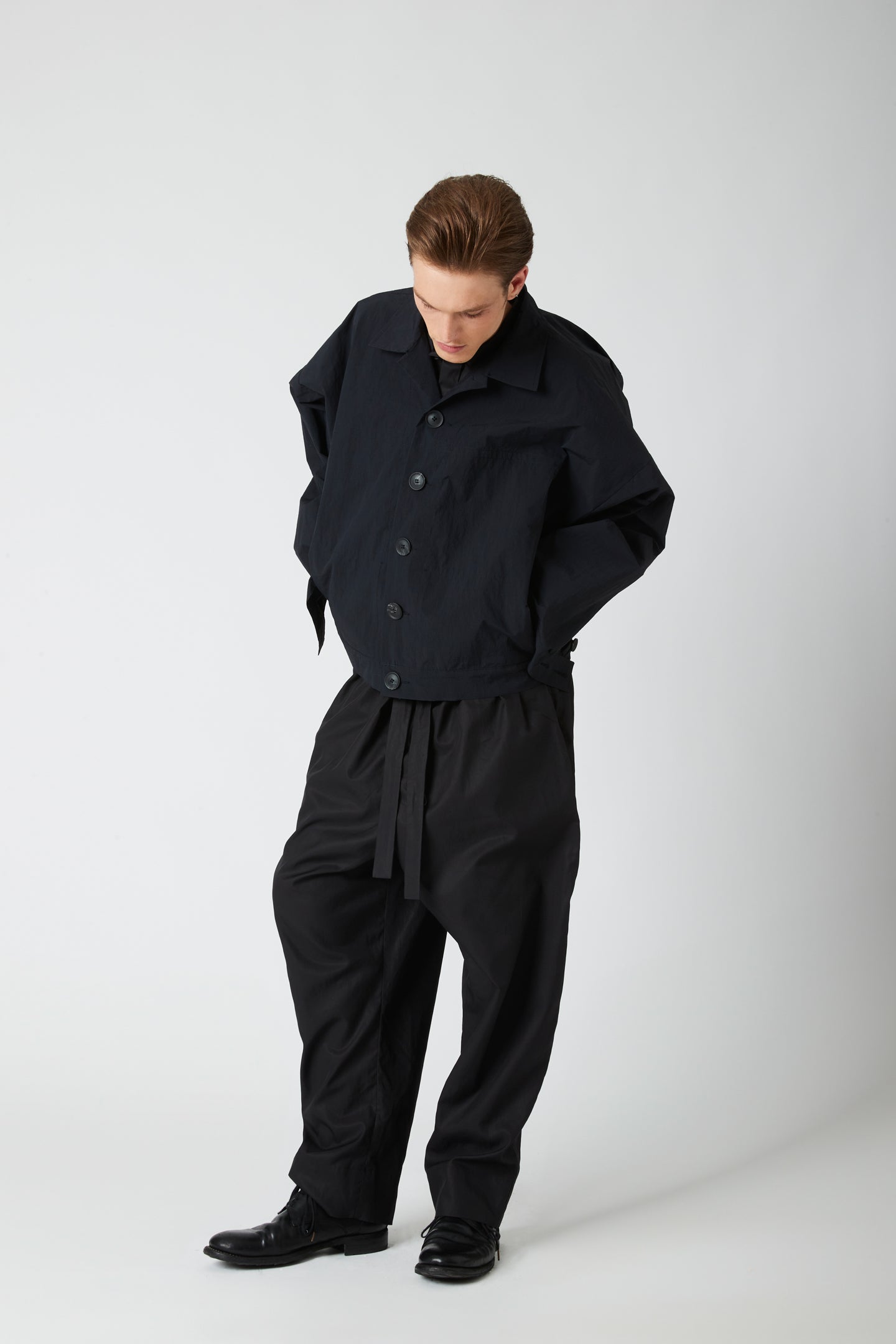 Worker jacket - Salt shrunk nylon