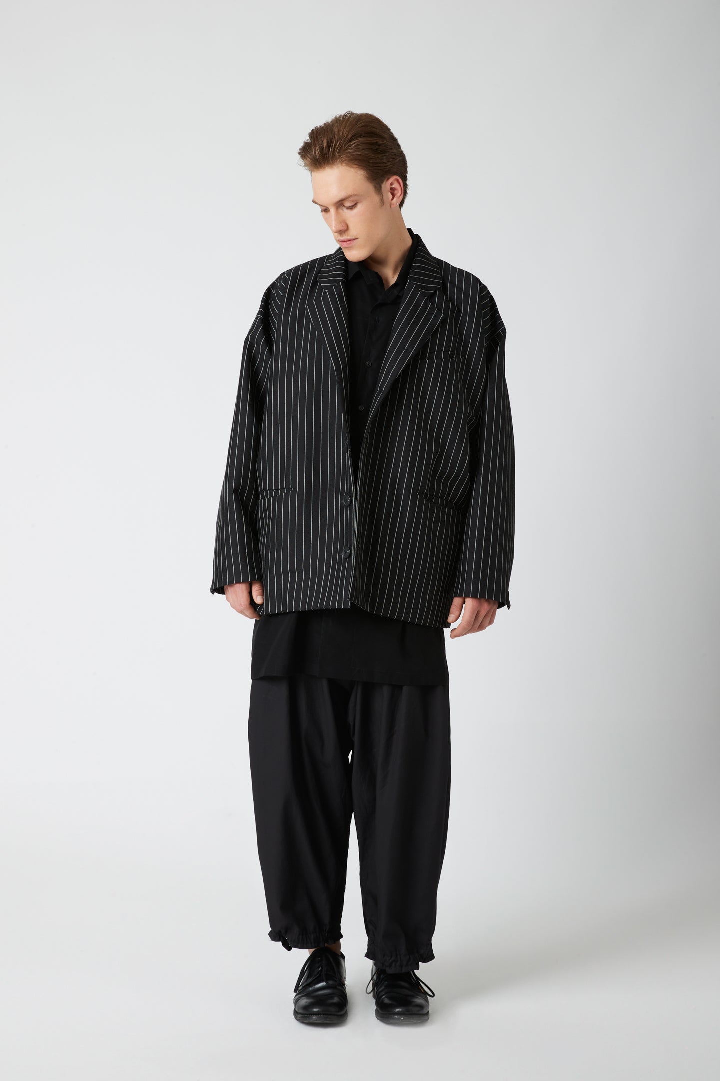 Tailored jacket - Pinstripe wool mohair