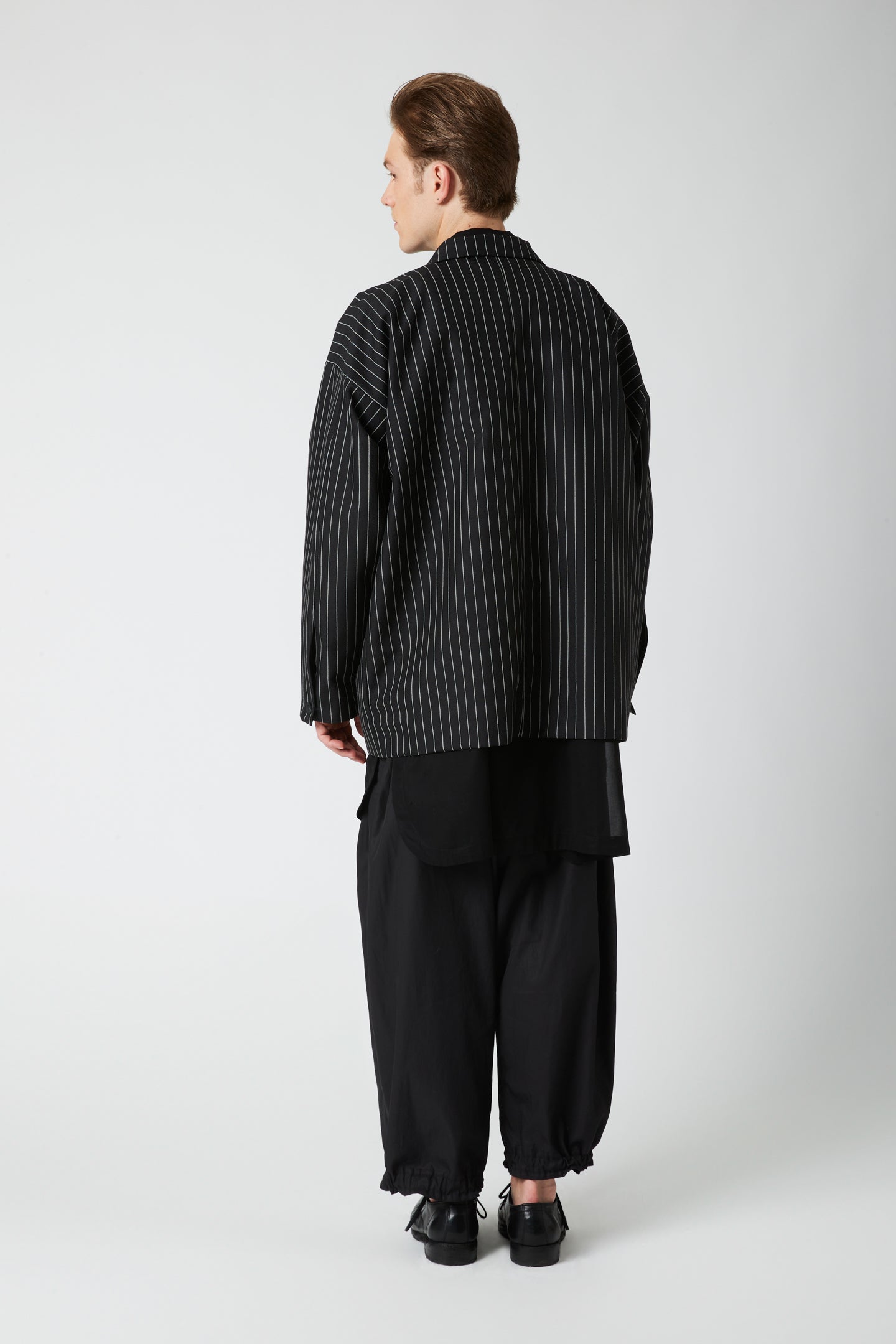 Tailored jacket - Pinstripe wool mohair