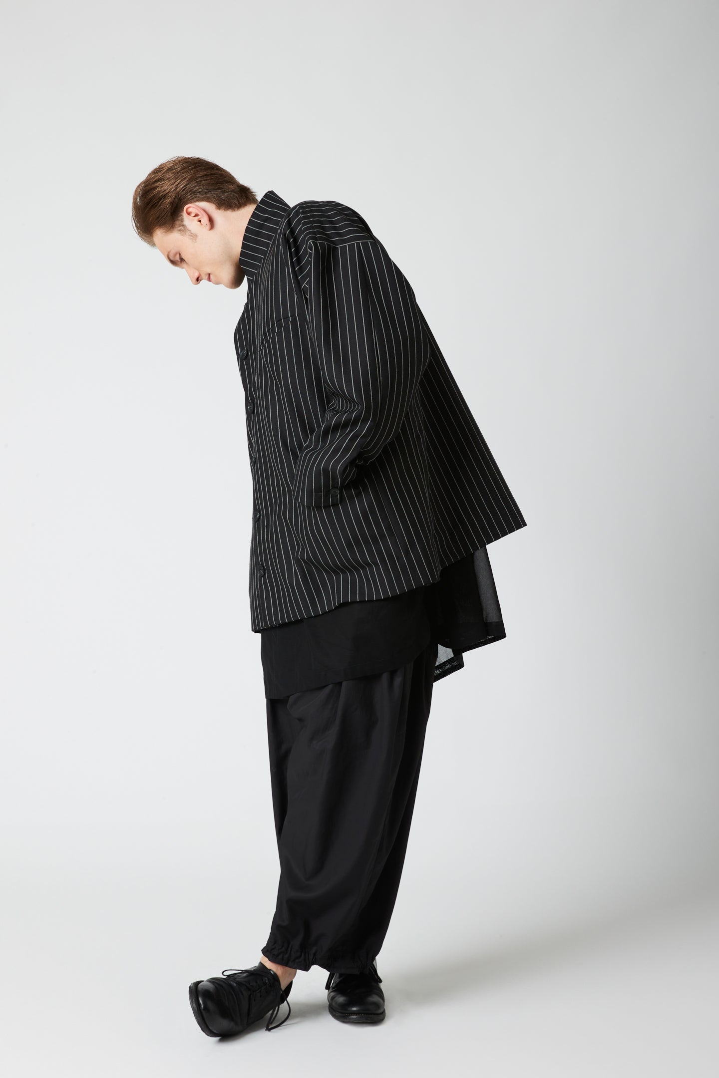 Tailored jacket - Pinstripe wool mohair