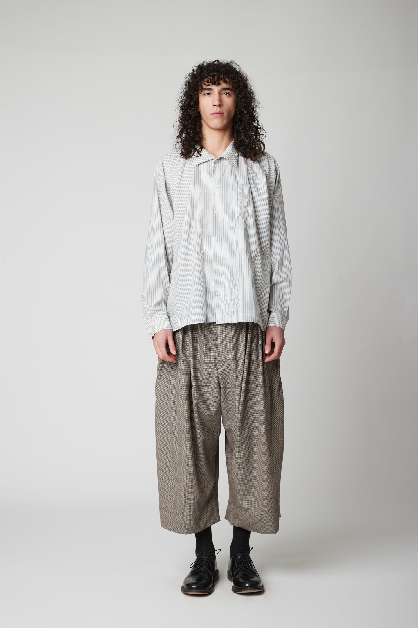 Volendam trouser - 100's Houndstooth Wool