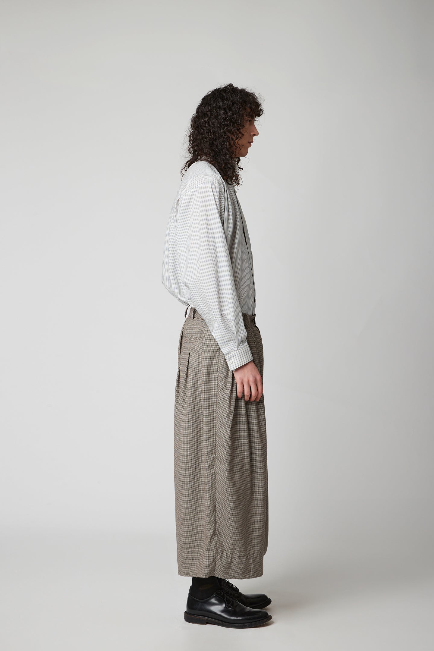 Volendam trouser - 100's Houndstooth Wool