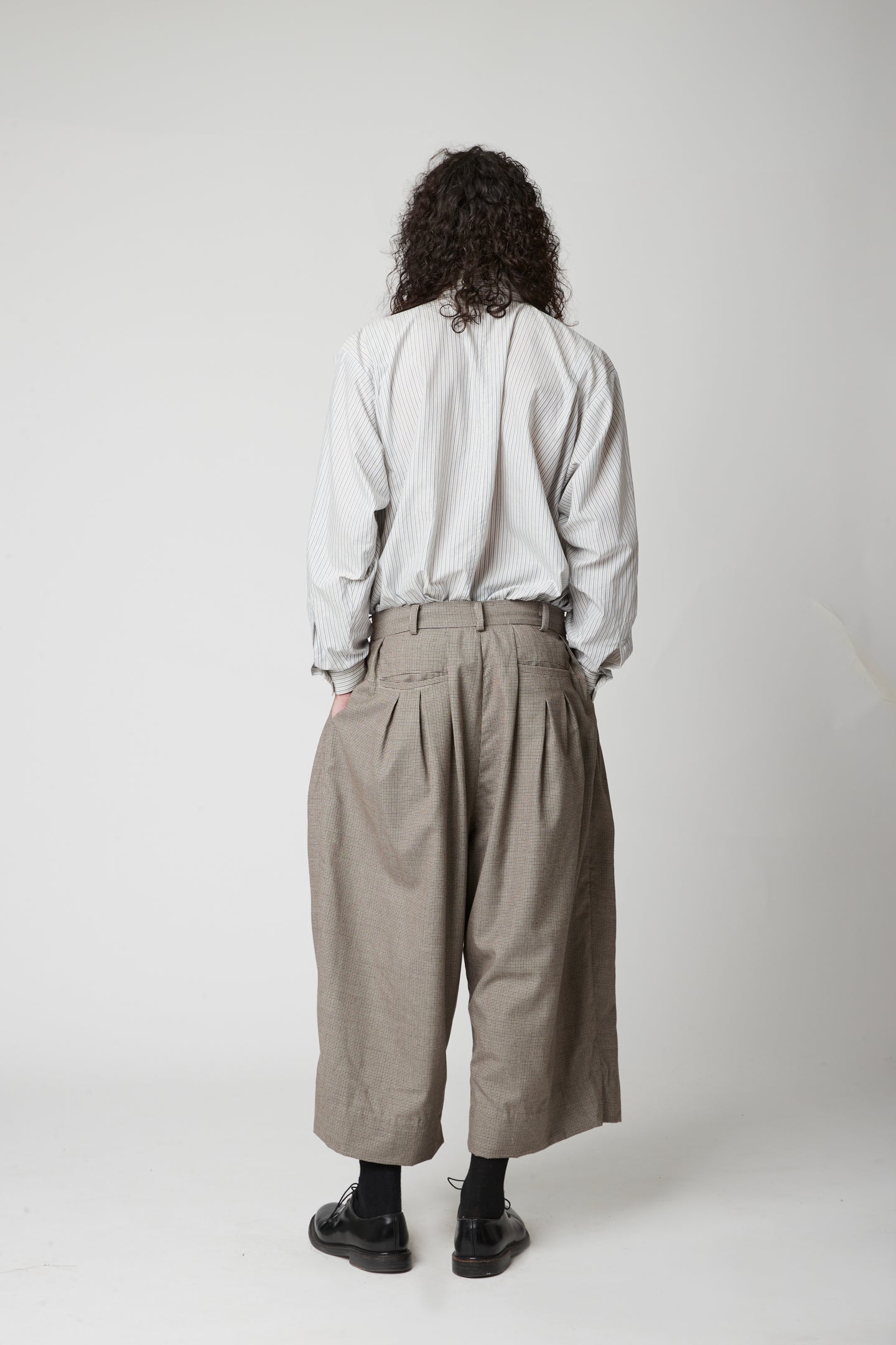 Volendam trouser - 100's Houndstooth Wool