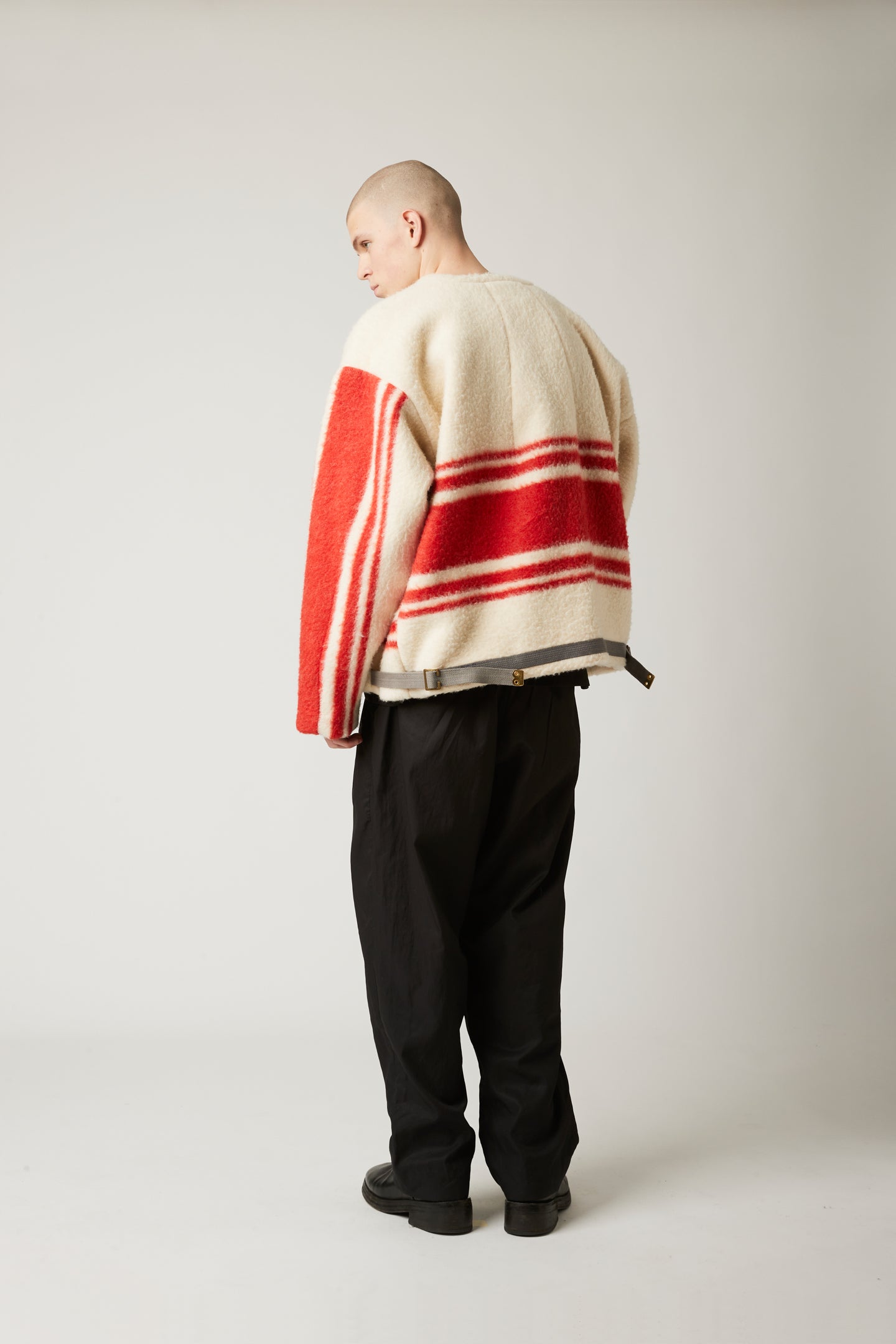 Pullover - Upcycled vintage Dutch marine blanket