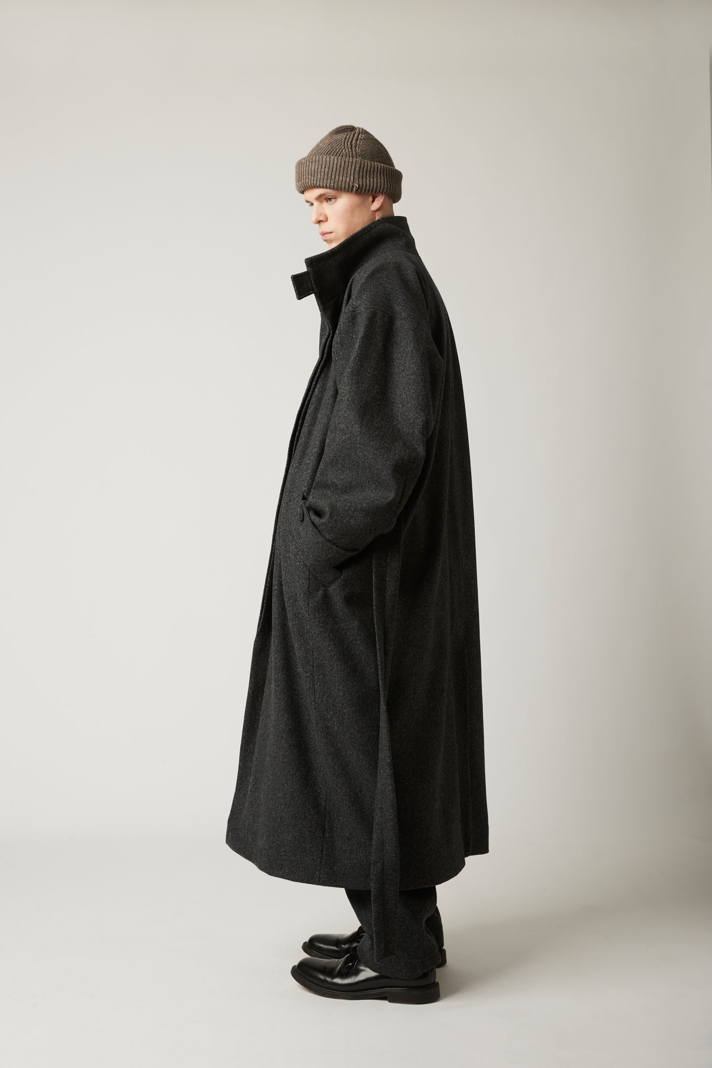 Belted trench coat - Wool