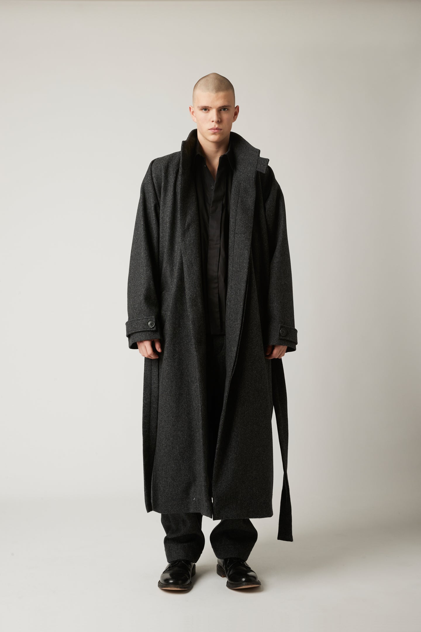 Belted trench coat - Wool