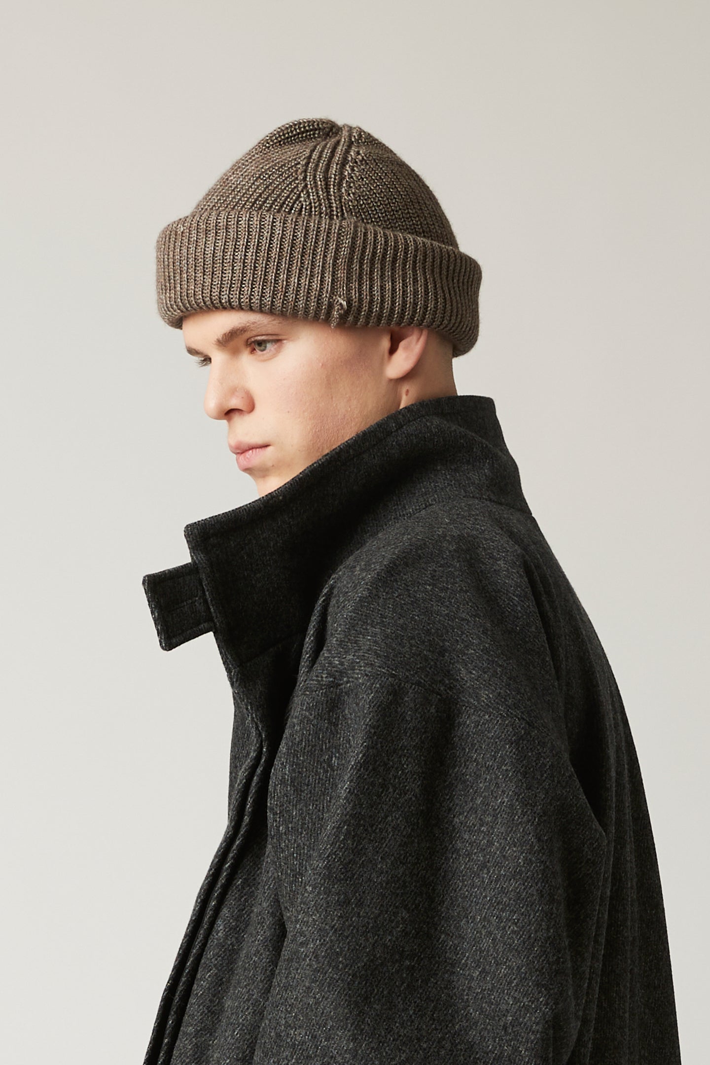 Oversized beanie - Yak/silk