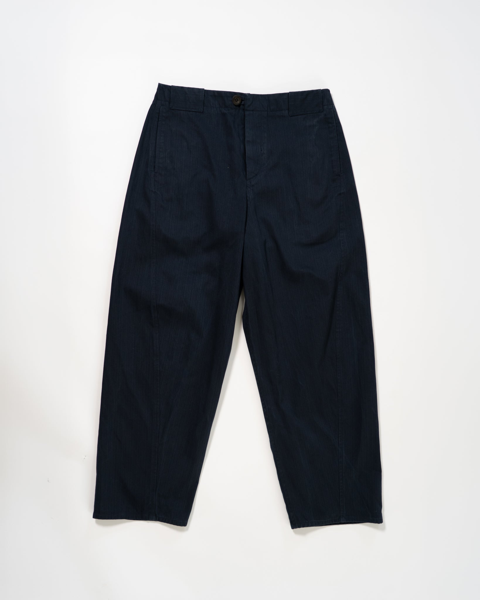 Worker Trouser - Blue Cotton Canvas