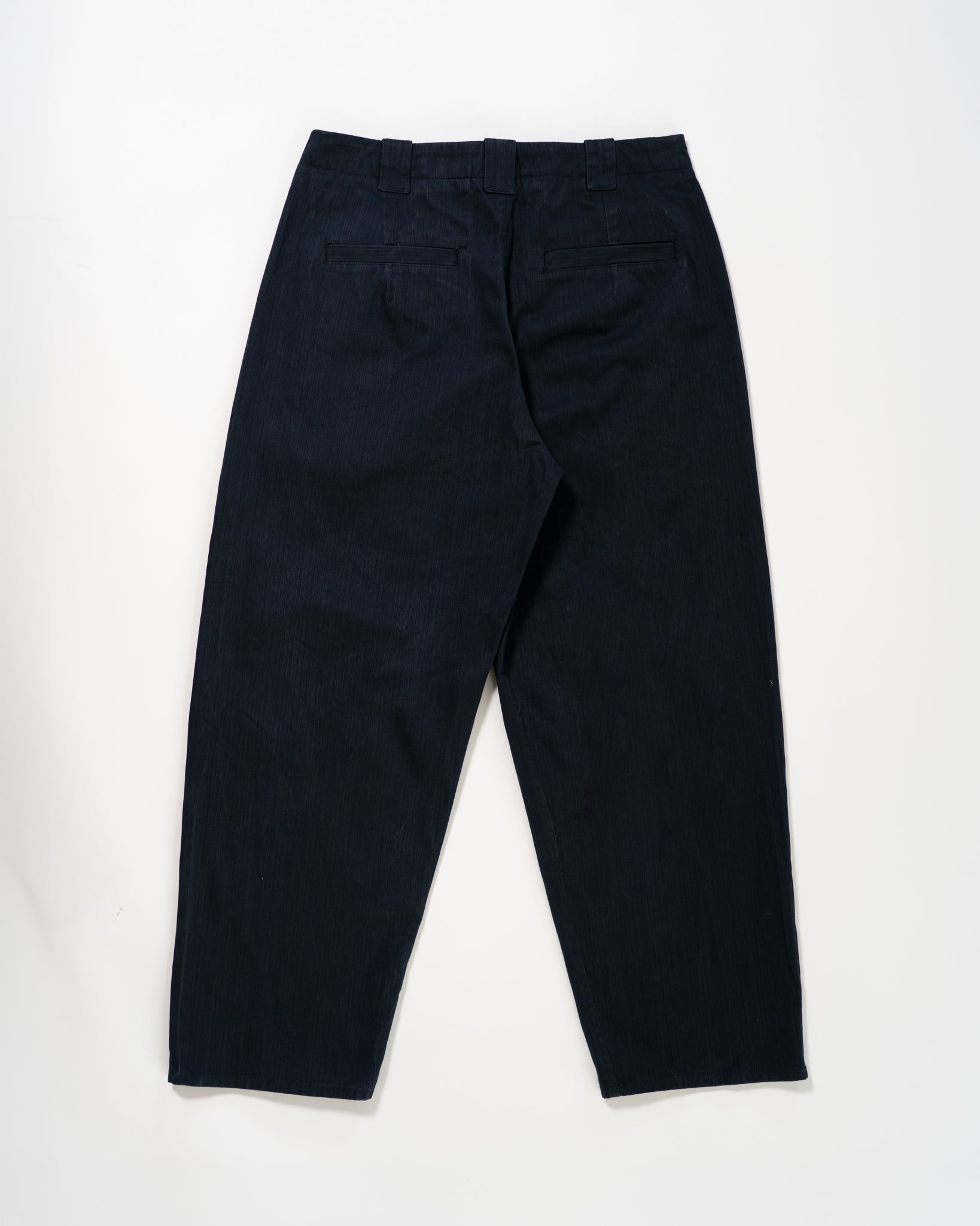 Worker Trouser - Blue Cotton Canvas