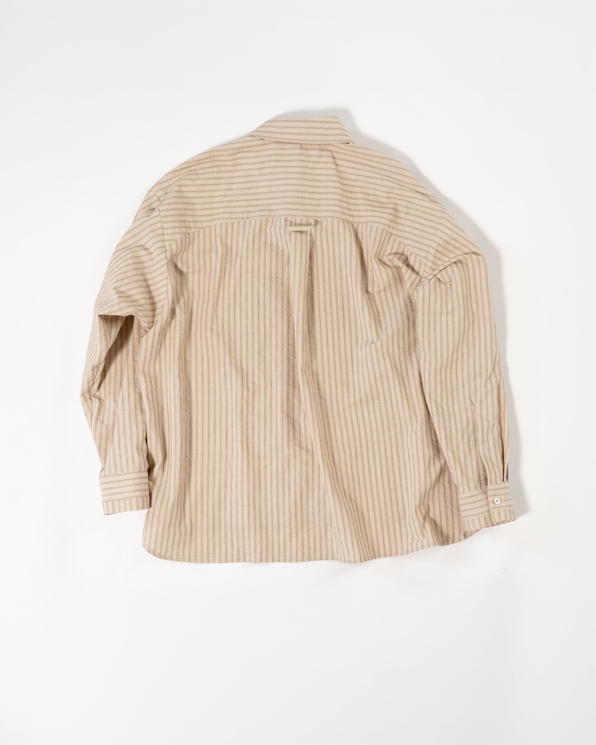 Classic Shirt - Brown Stripe Shirting