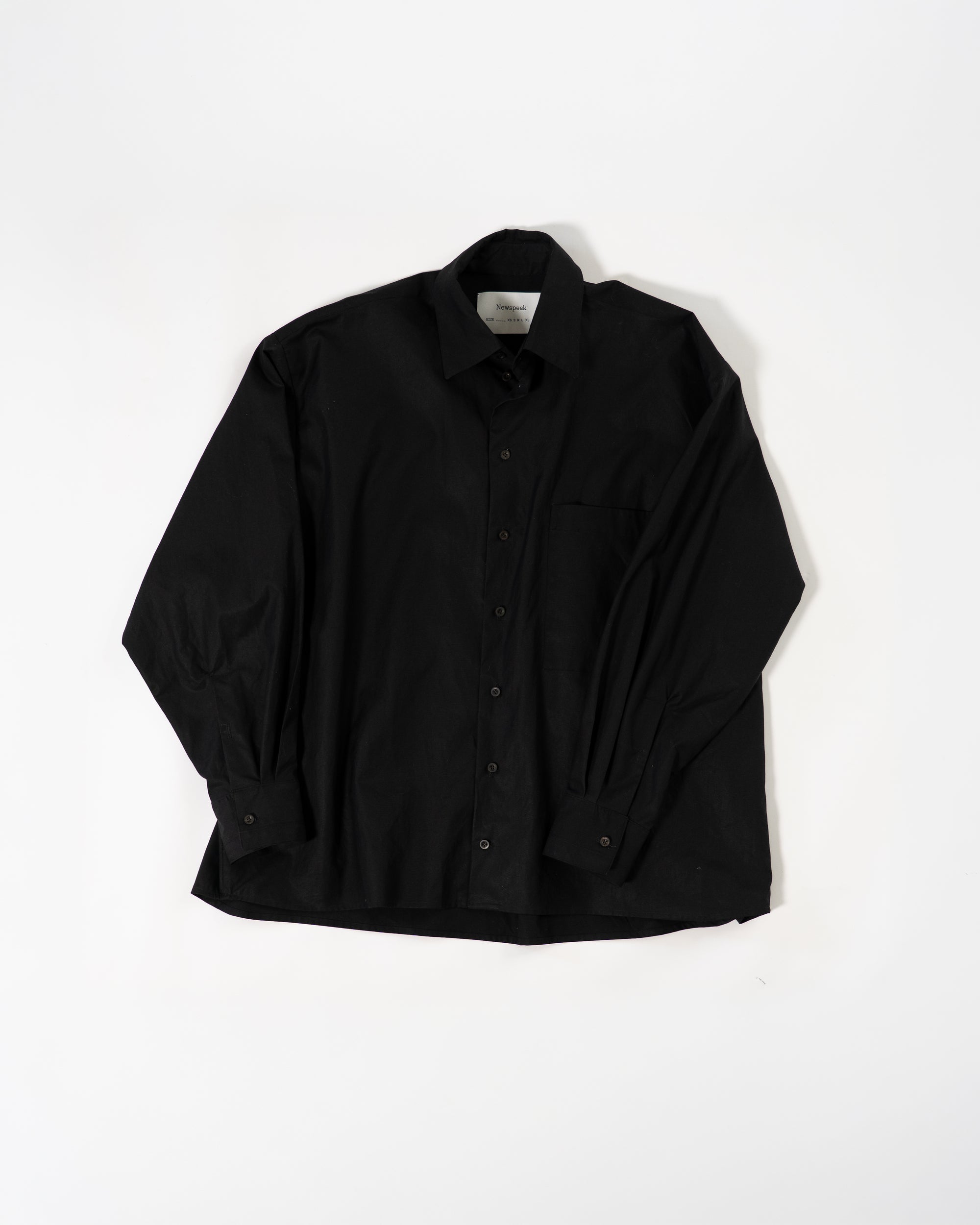 Classic Shirt - Black Shirting