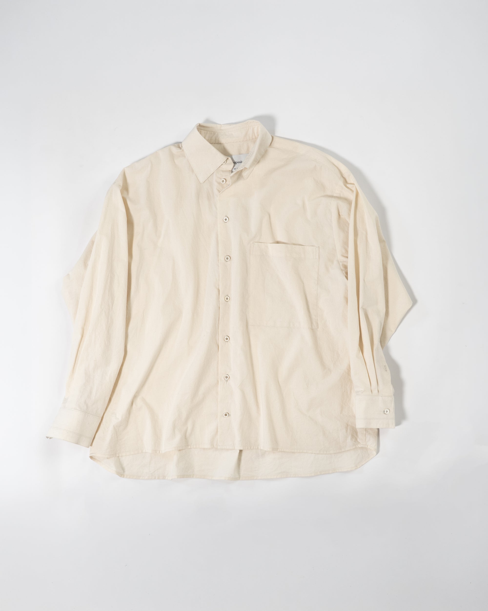 Classic Shirt - Undyed Cotton Shirting