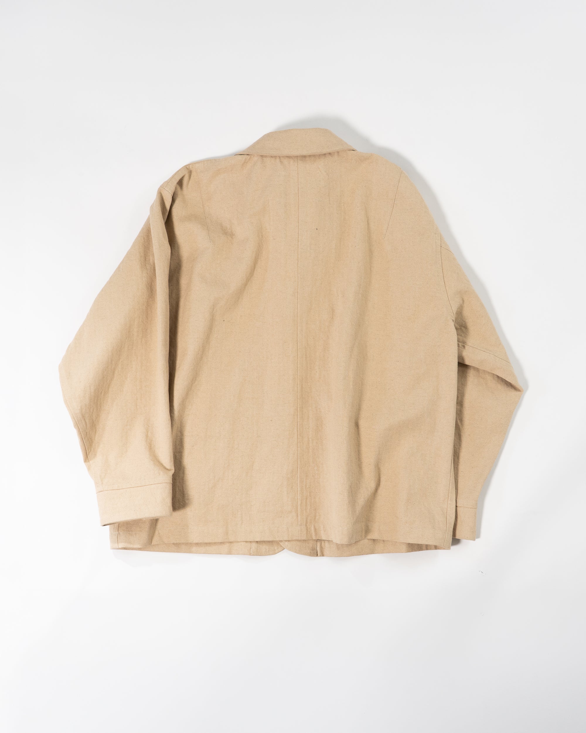 Chore jacket - Cotton Linen Herringbone