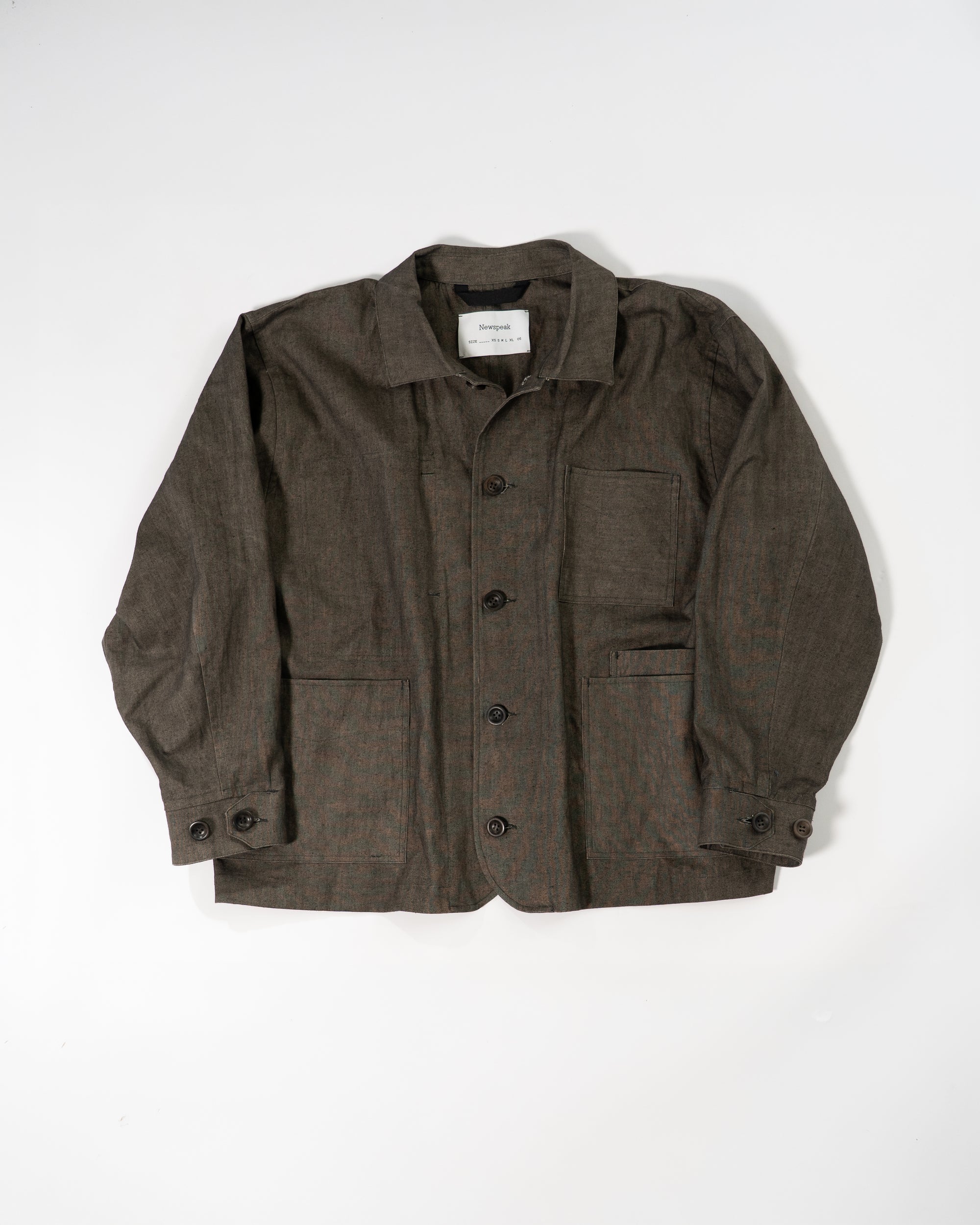Chore jacket - Sumi Dye Canvas