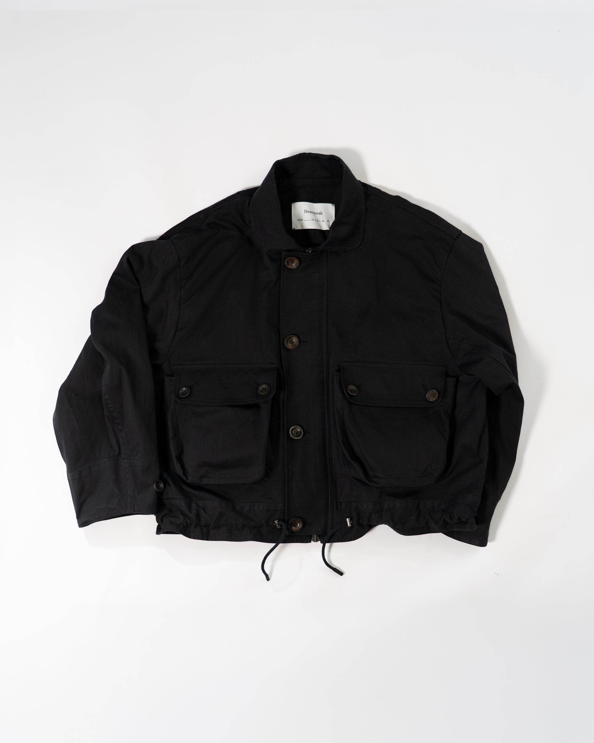 Utility Jacket - Black Canvas