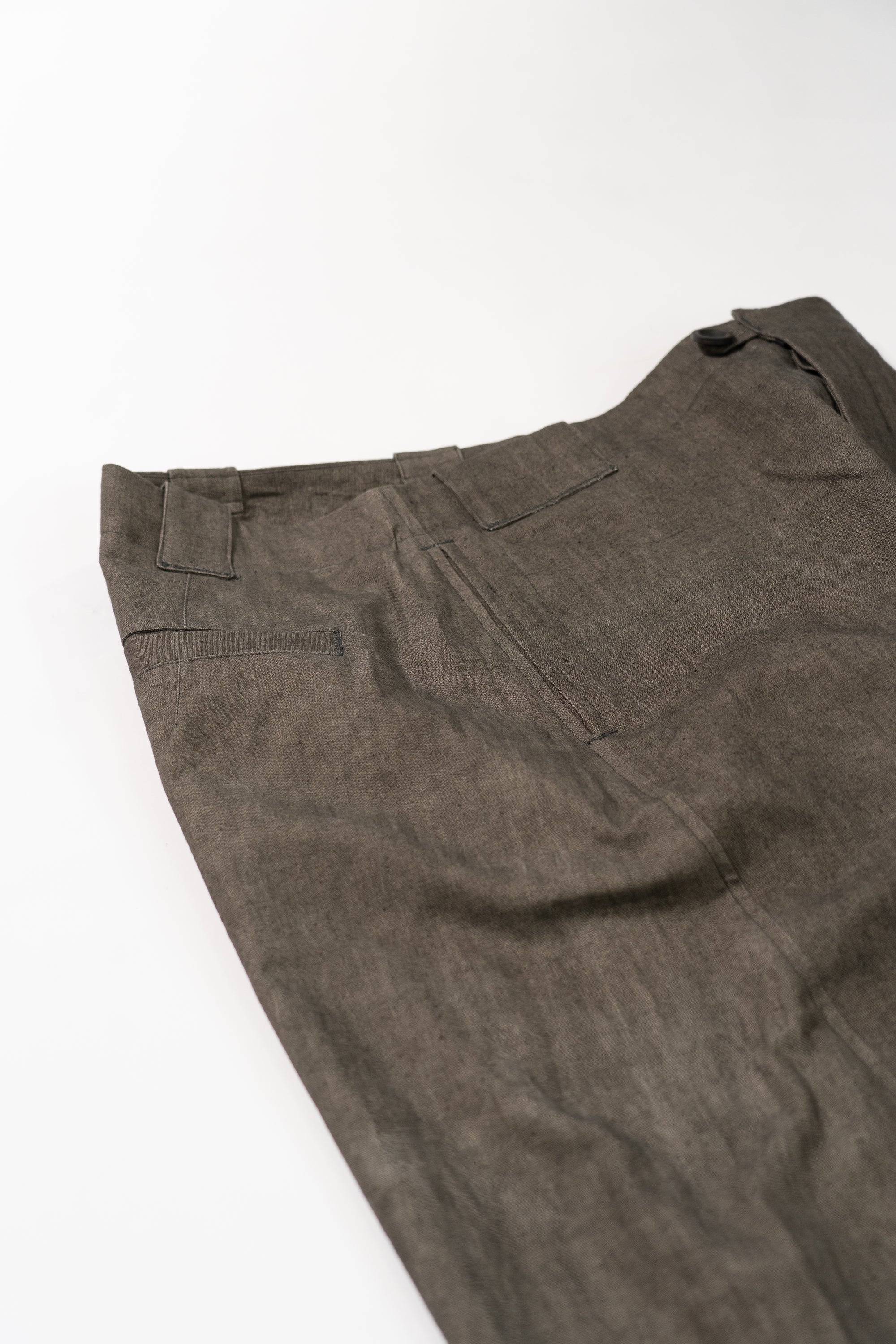Worker Trouser - Sumi Dye Canvas