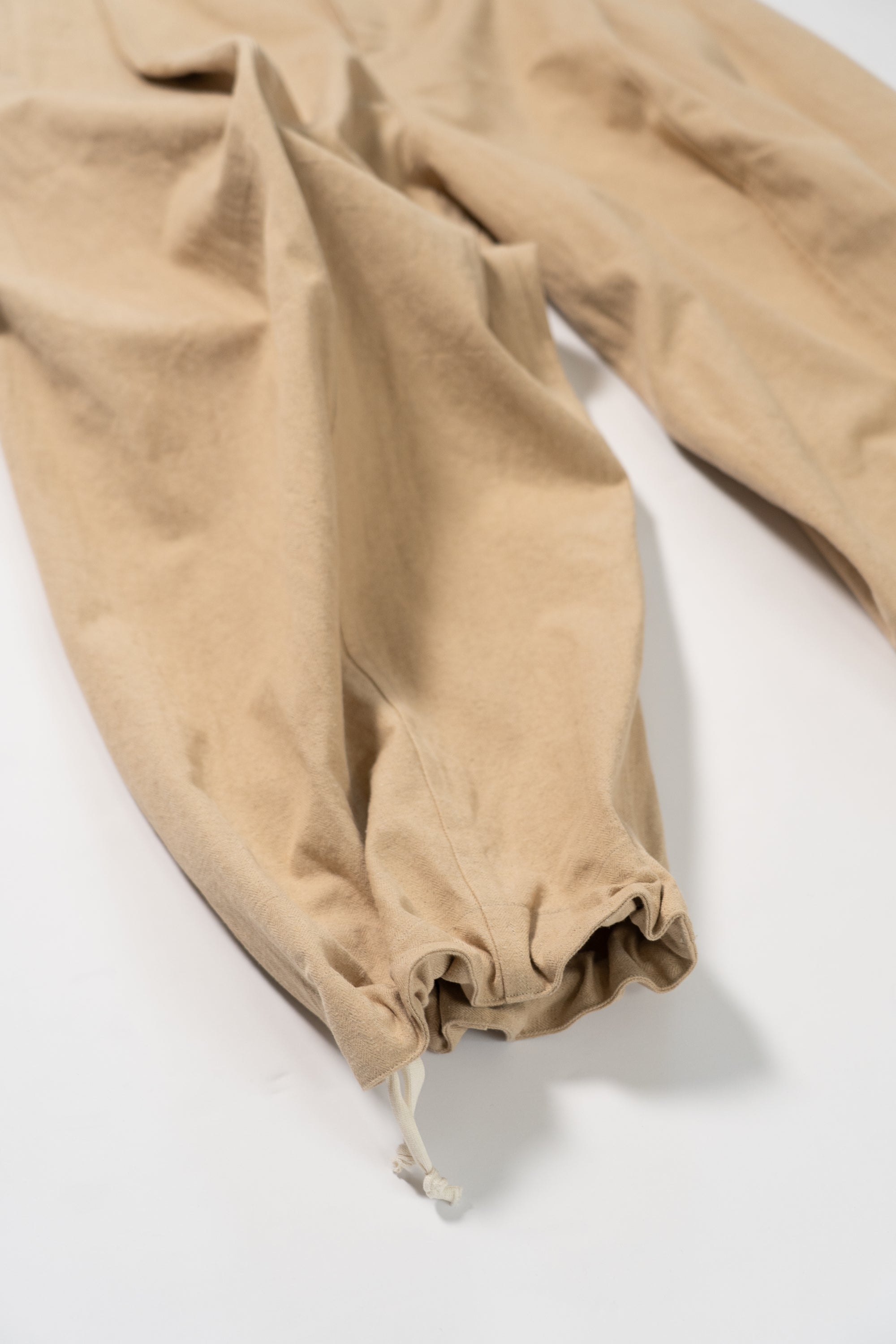 Balloon trouser - Cotton Linen Herringbone