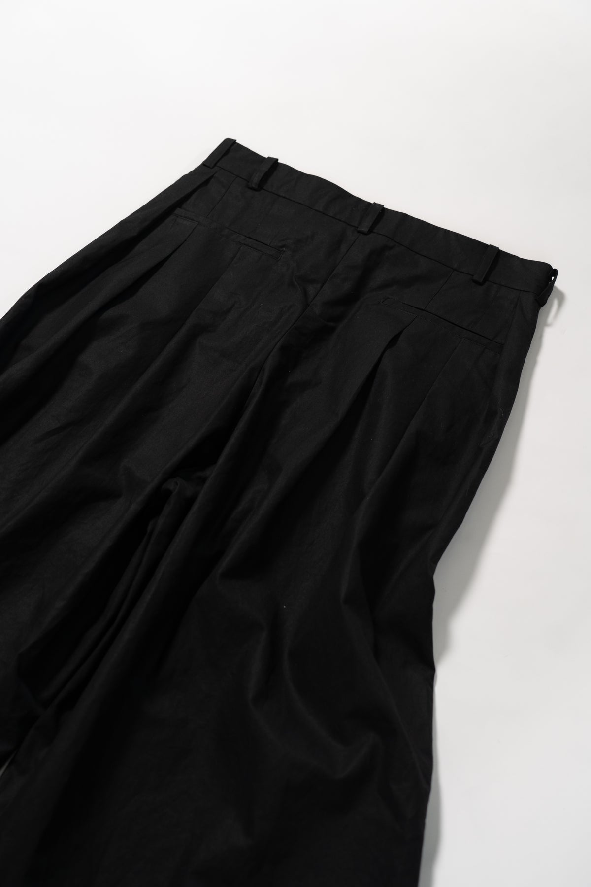 Volendam trouser - Black Cotton
