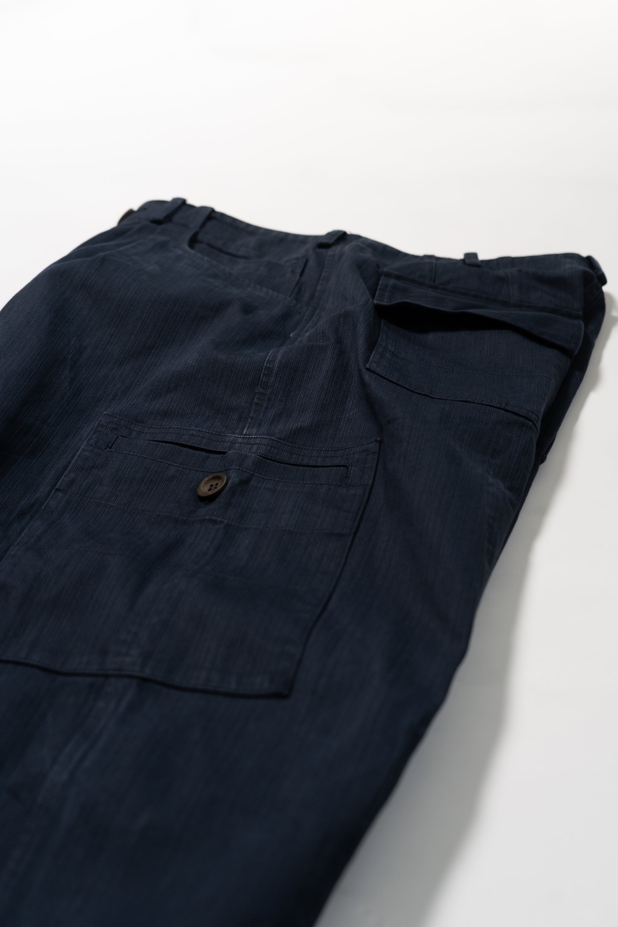 Cargo Trouser - Blue Canvas