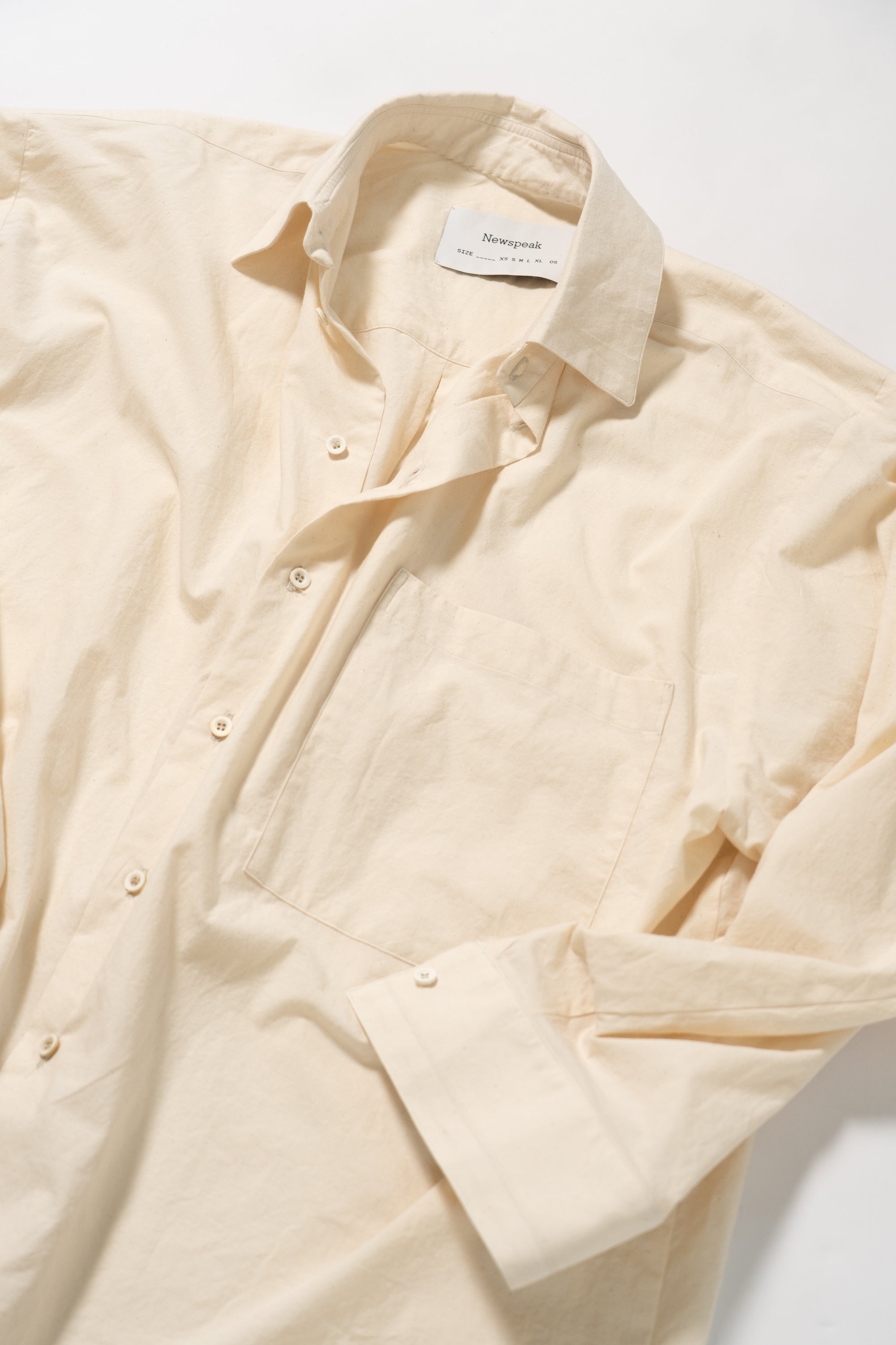 Classic Shirt - Undyed Cotton Shirting