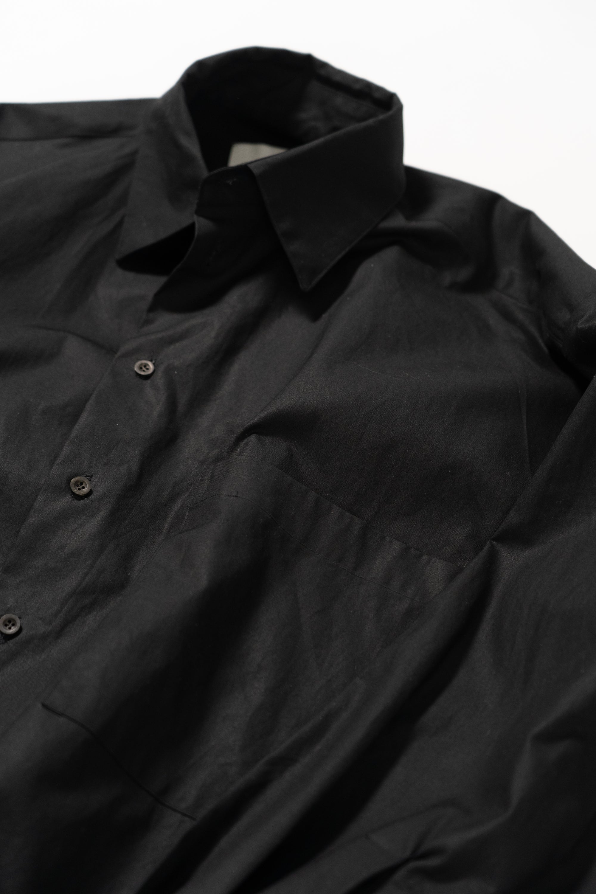 Classic Shirt - Black Shirting