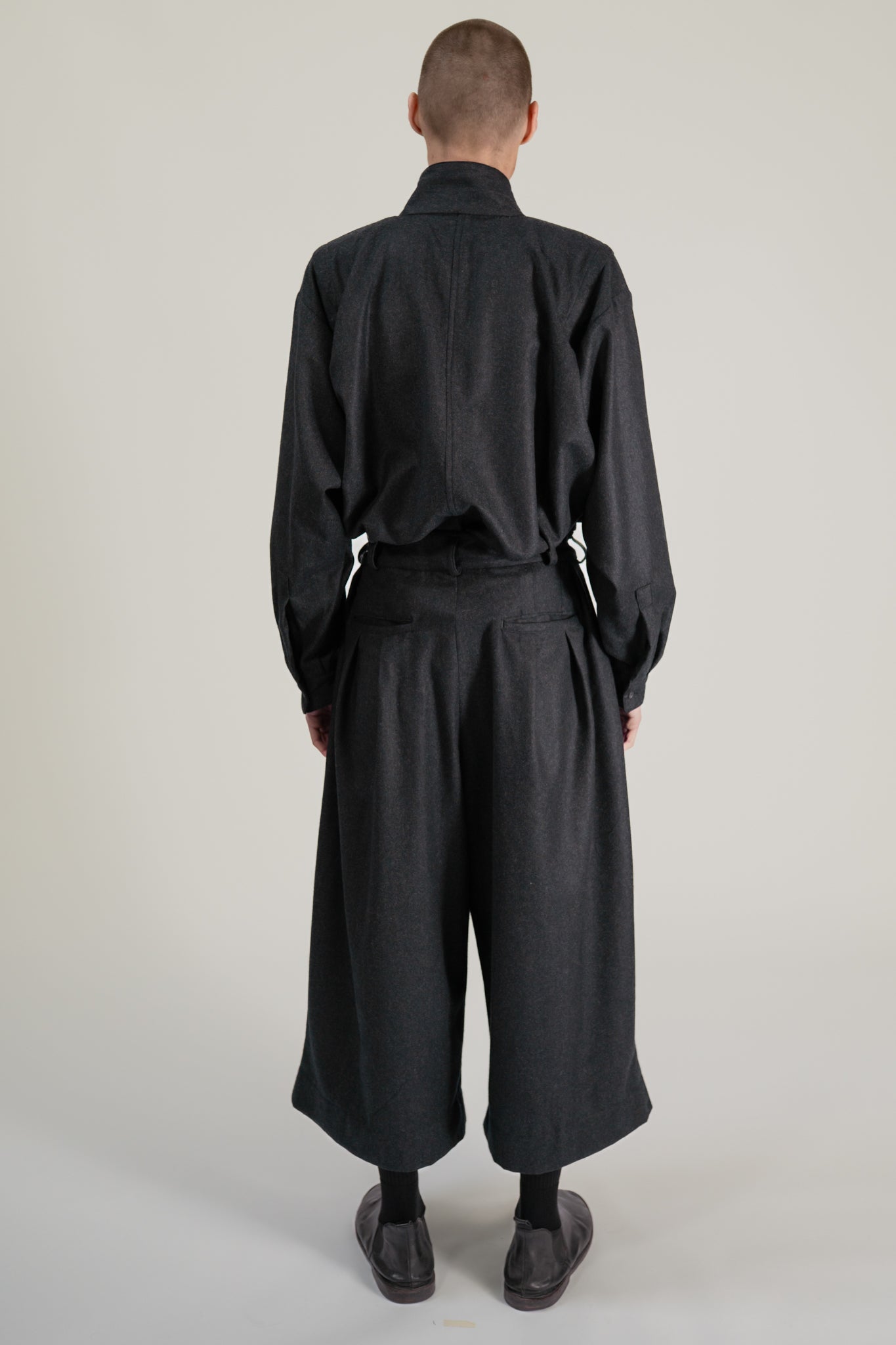 Volendam trouser - Oxbridge 120's flannel wool