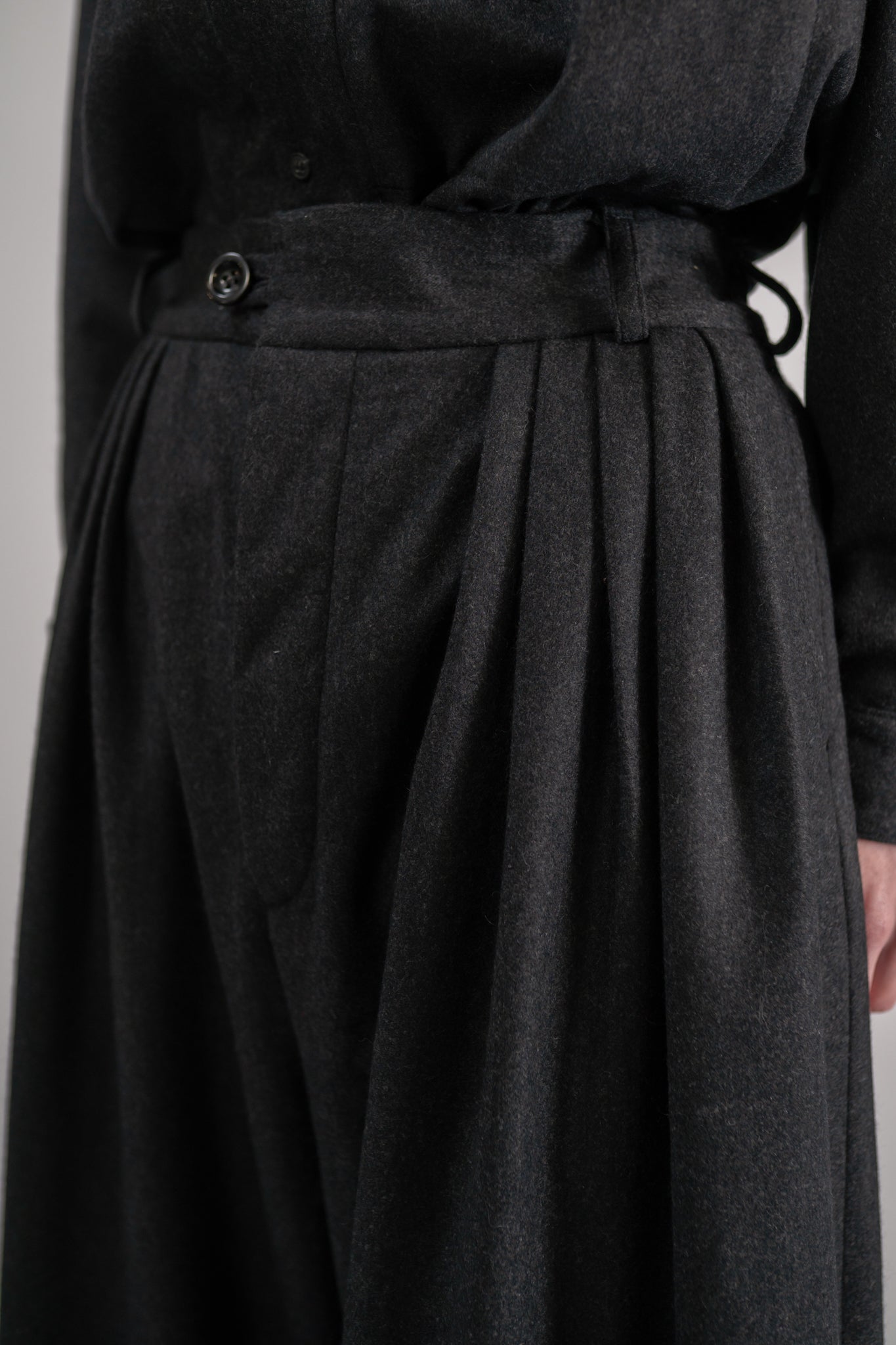 Volendam trouser - Oxbridge 120's flannel wool