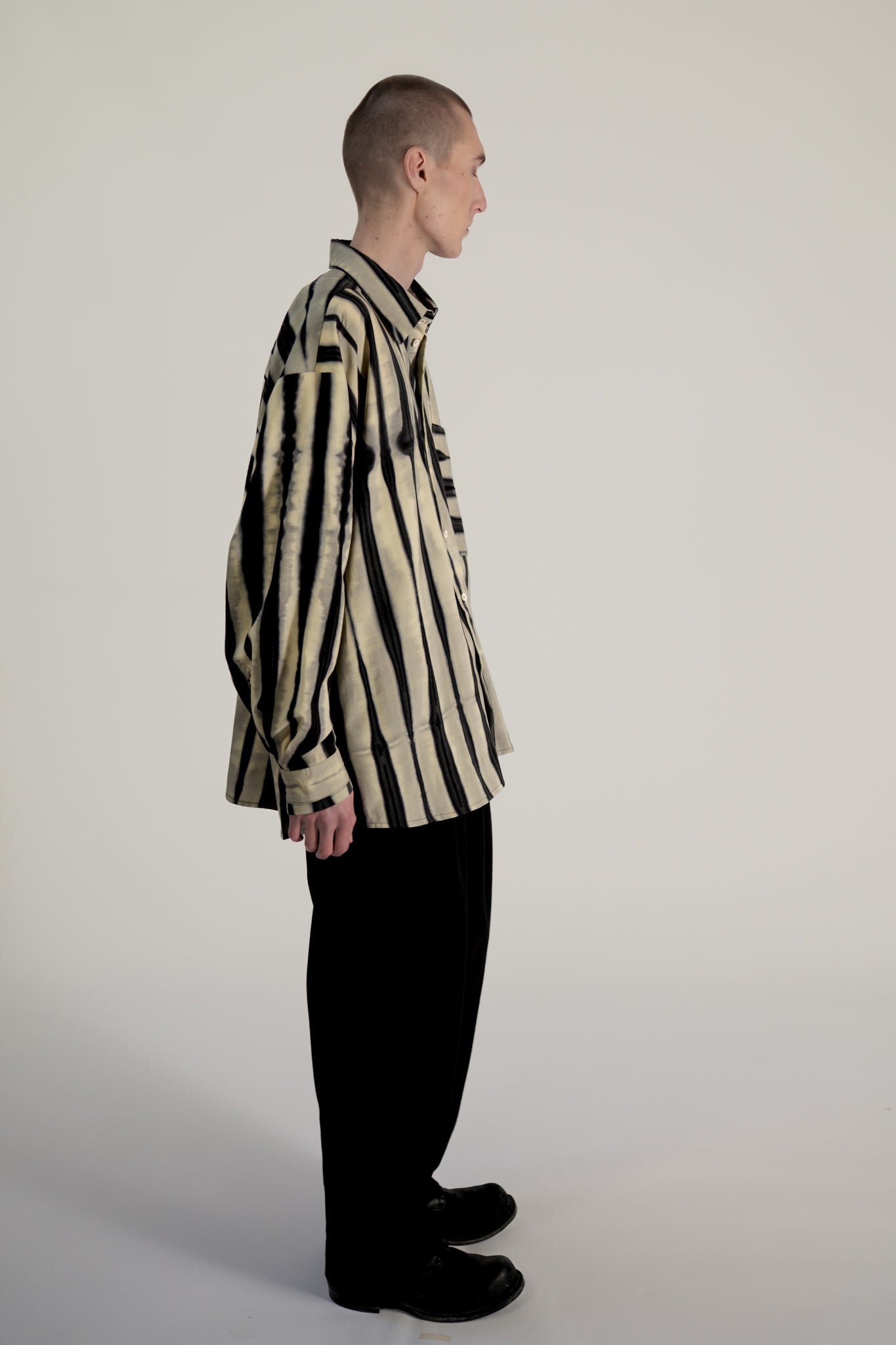 classic shirt - 100's hand dyed wool