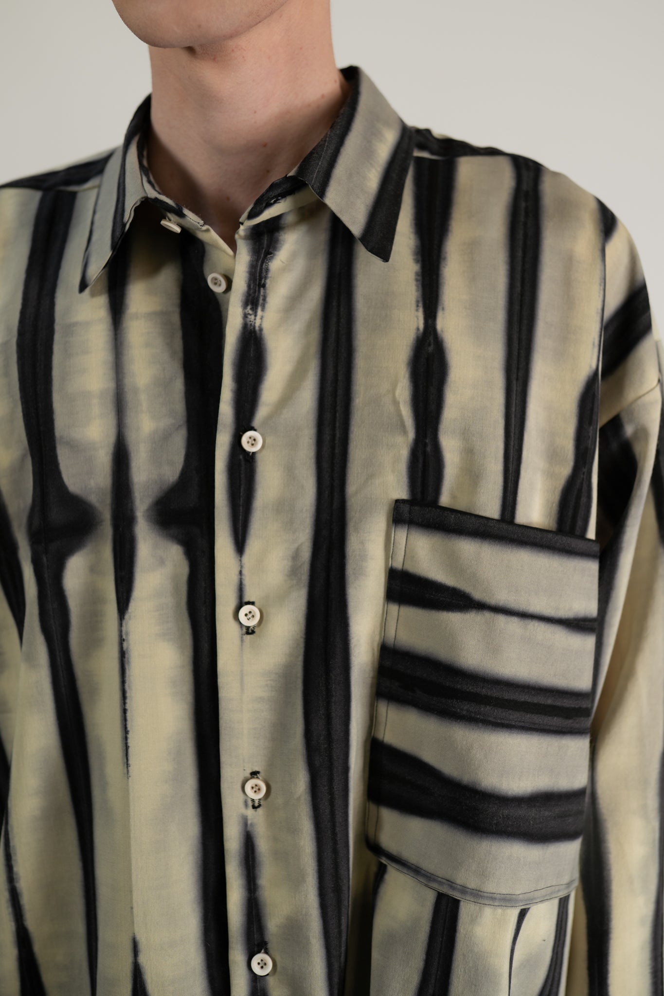 classic shirt - 100's hand dyed wool