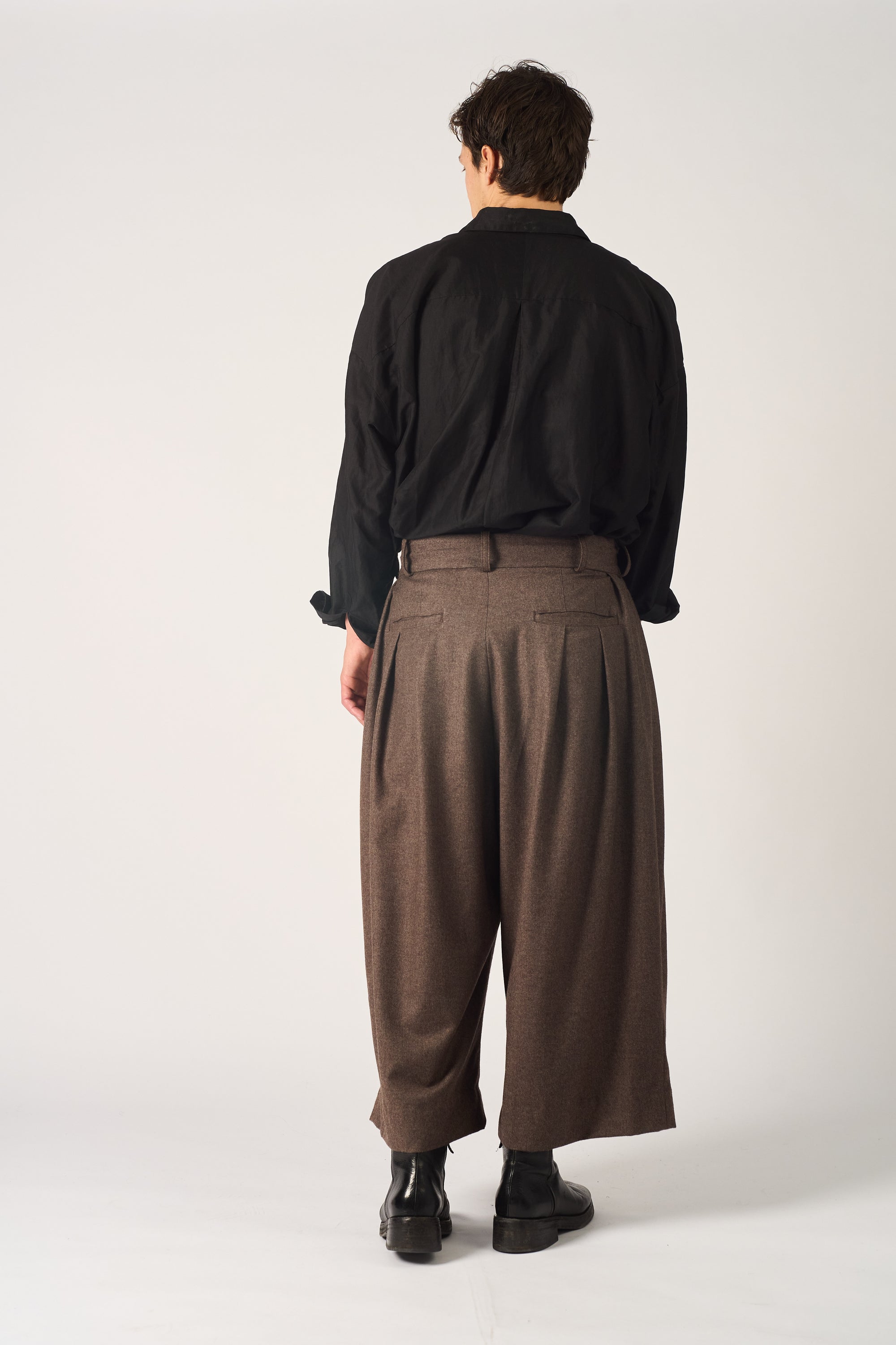 Volendam trouser - Oxbridge 120's flannel wool (Copy)