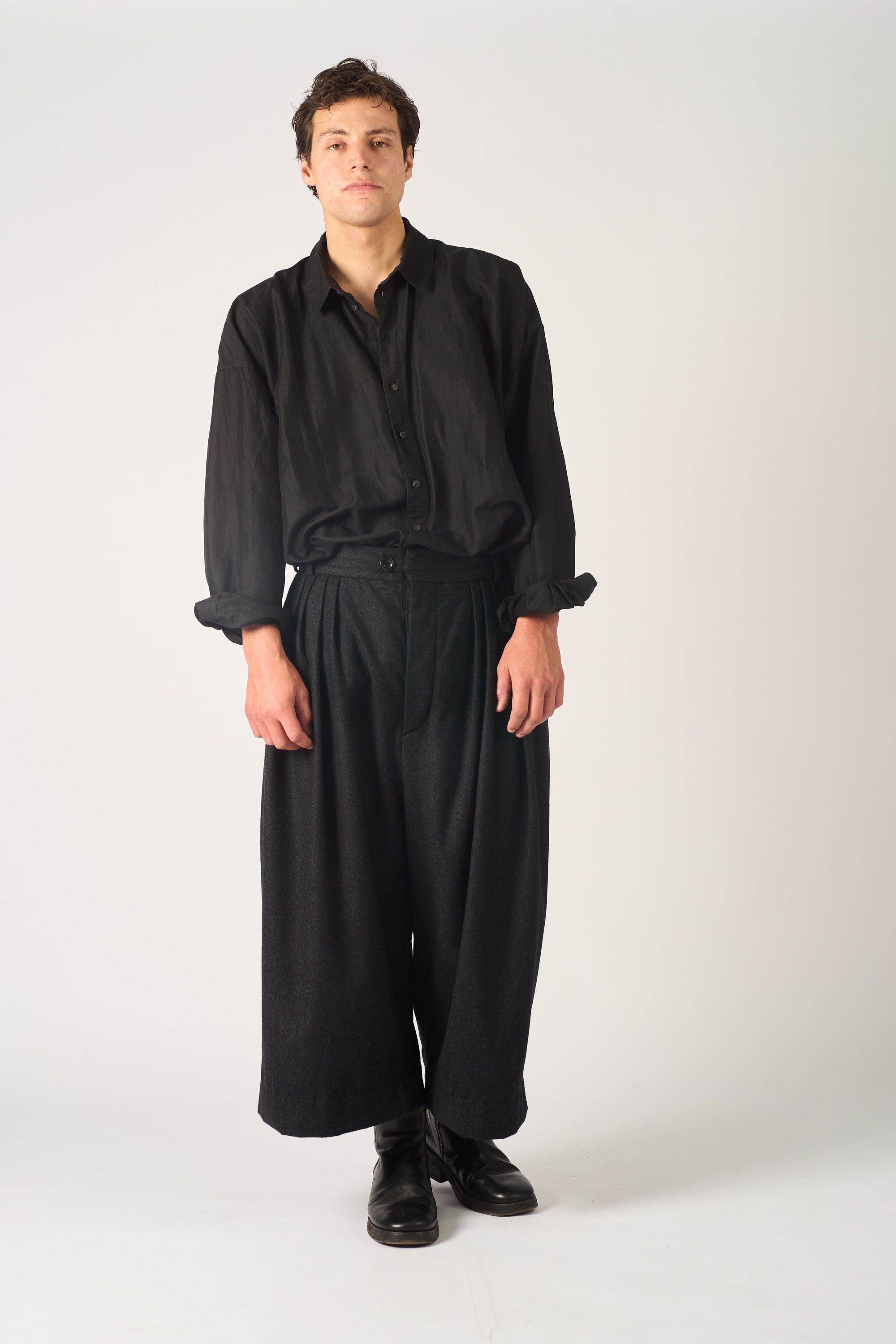 Volendam trouser - Oxbridge 120's flannel wool