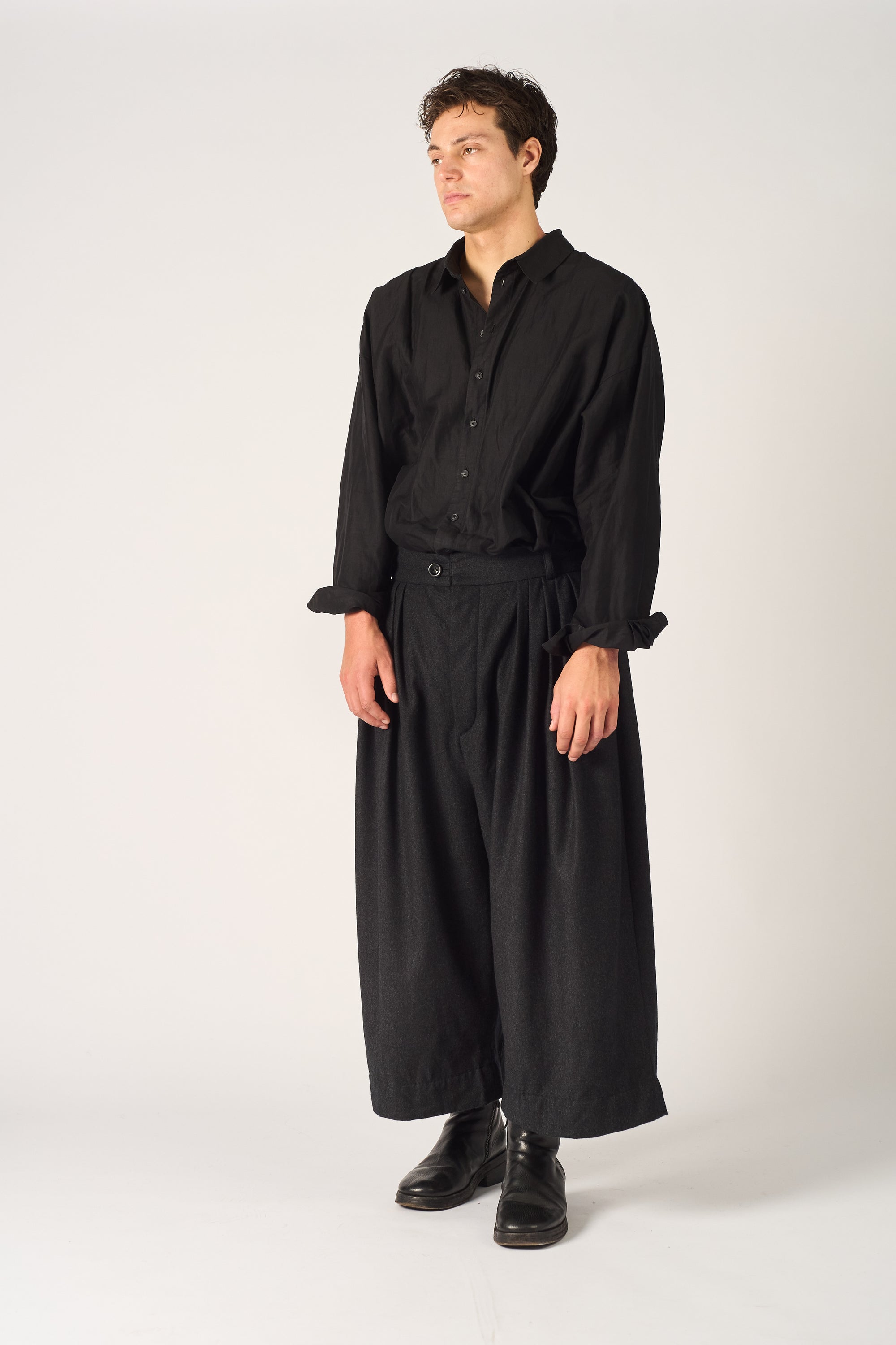 Volendam trouser - Oxbridge 120's flannel wool