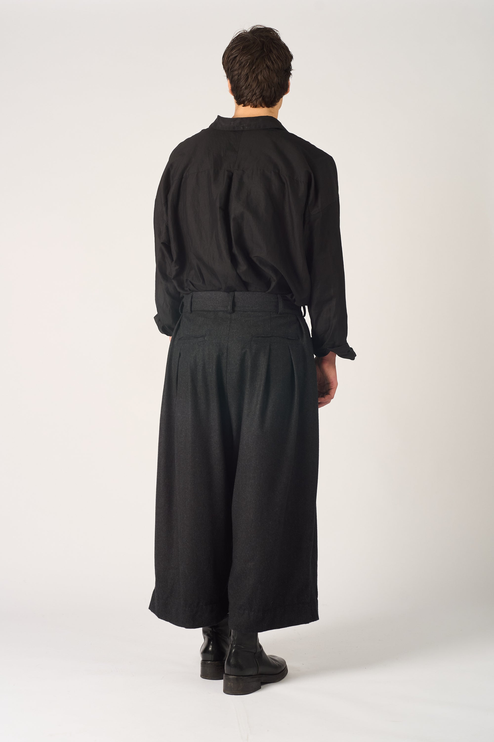 Volendam trouser - Oxbridge 120's flannel wool