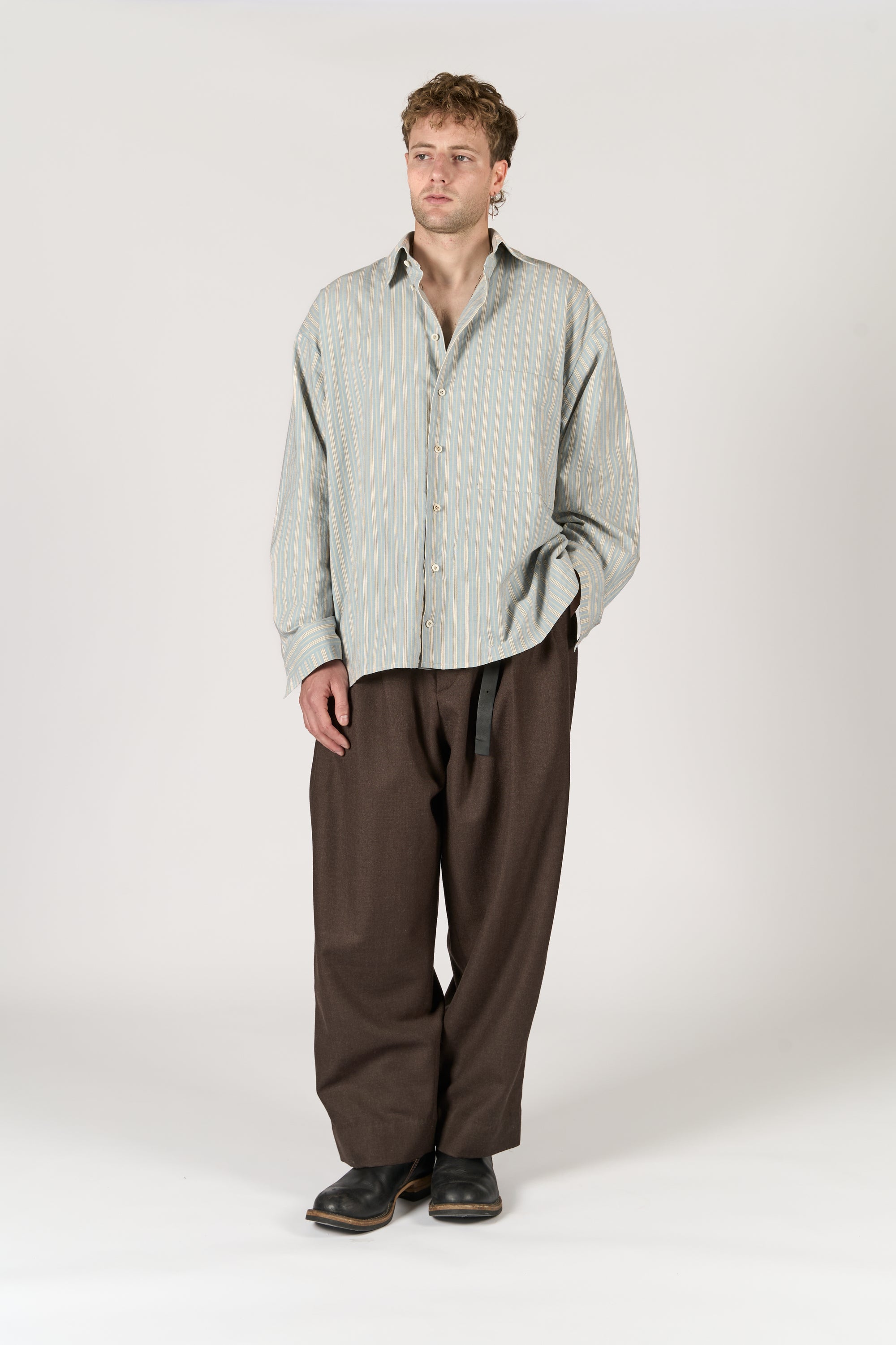 Classic Shirt - Blue Stripe