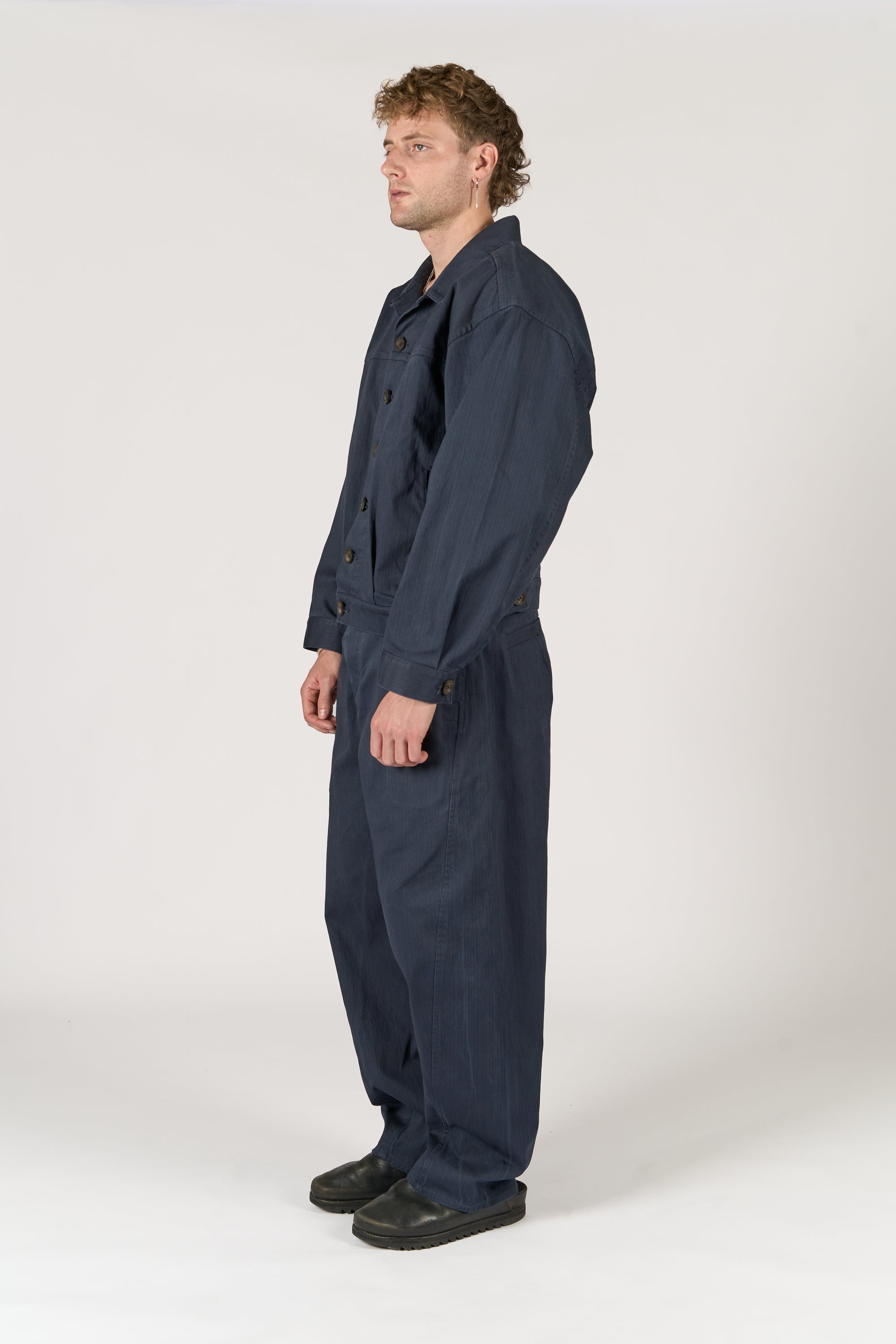 Worker Jacket - Blue Canvas