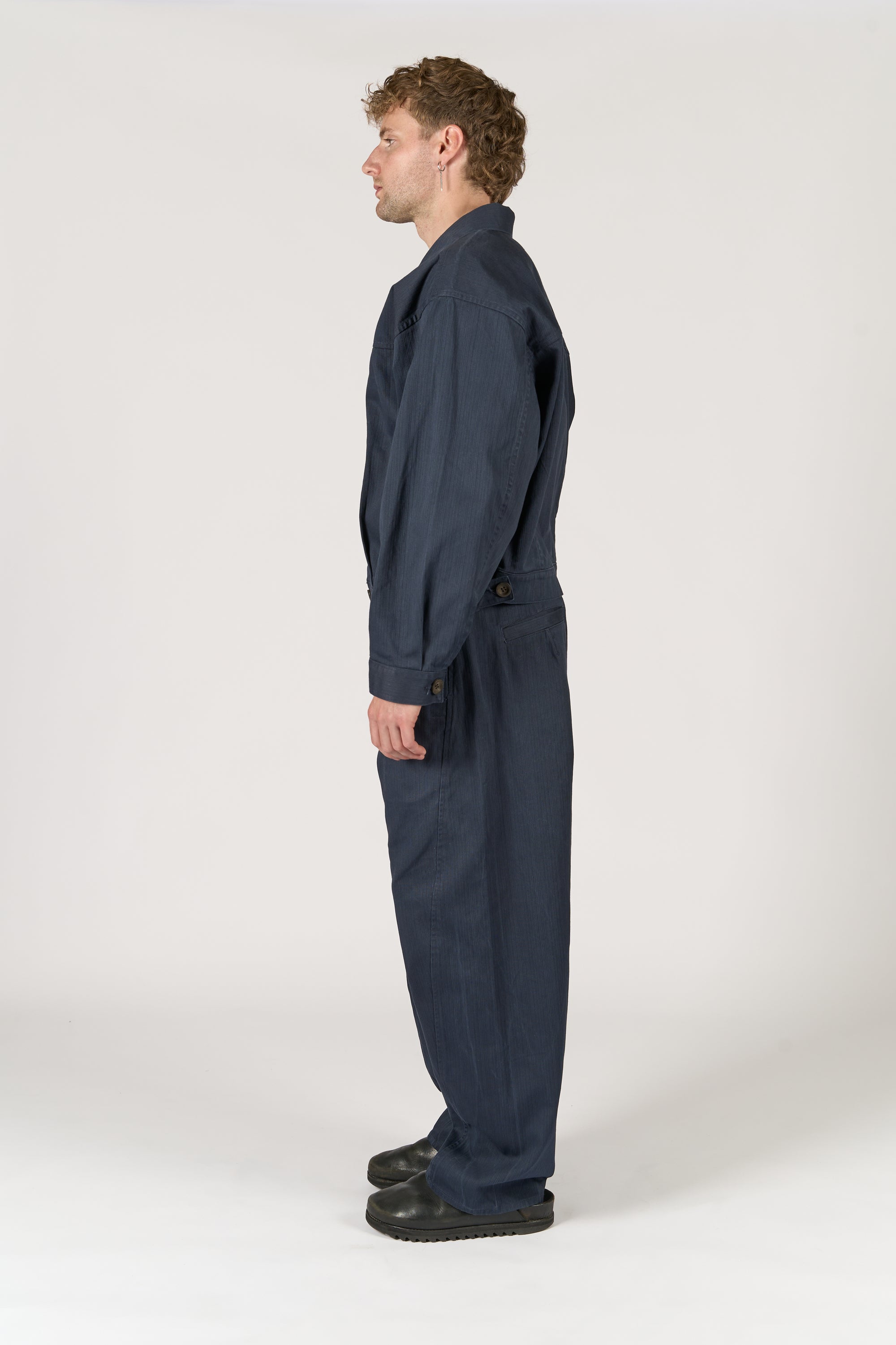 Worker Jacket - Blue Canvas