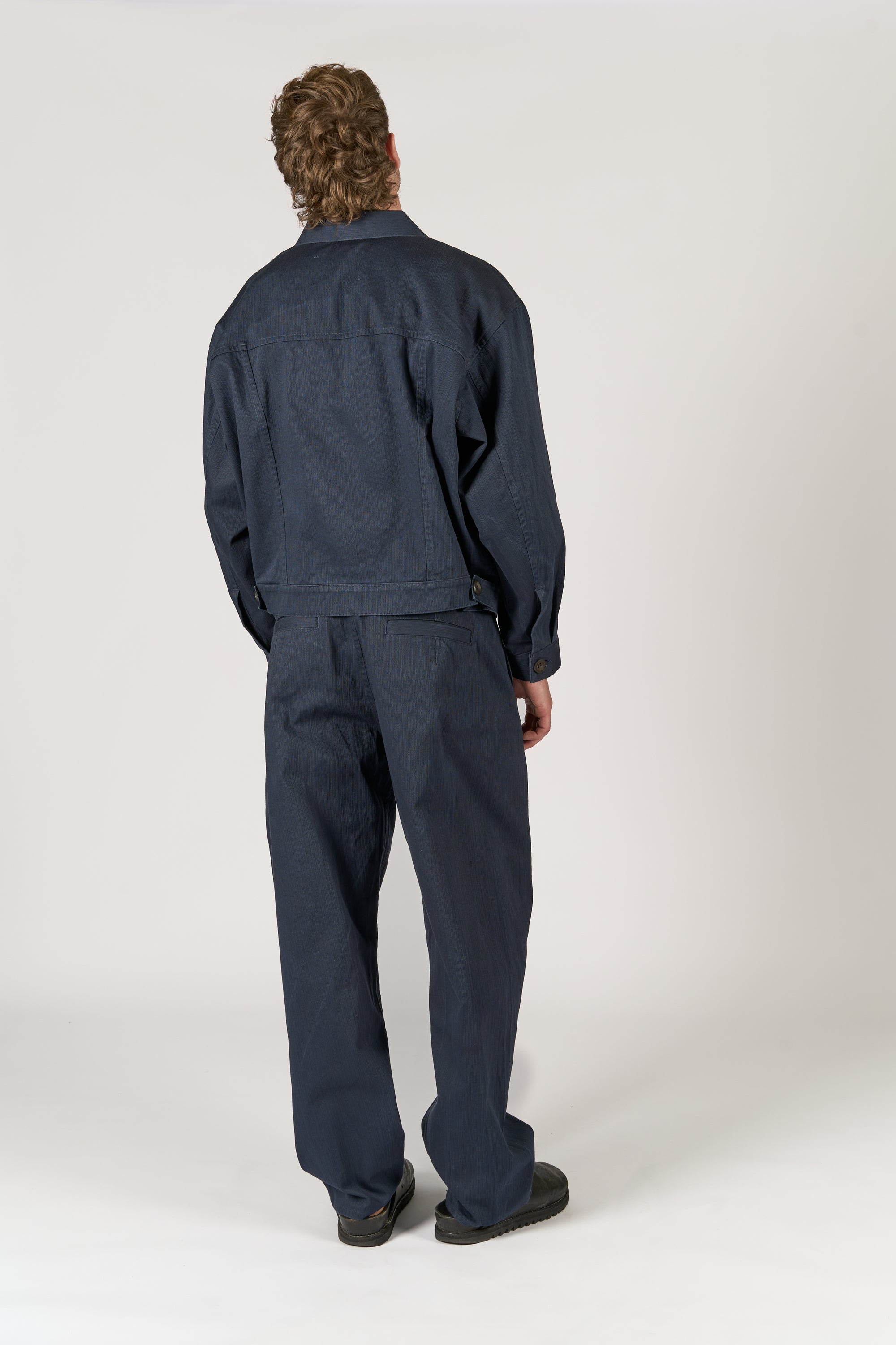 Worker Jacket - Blue Canvas