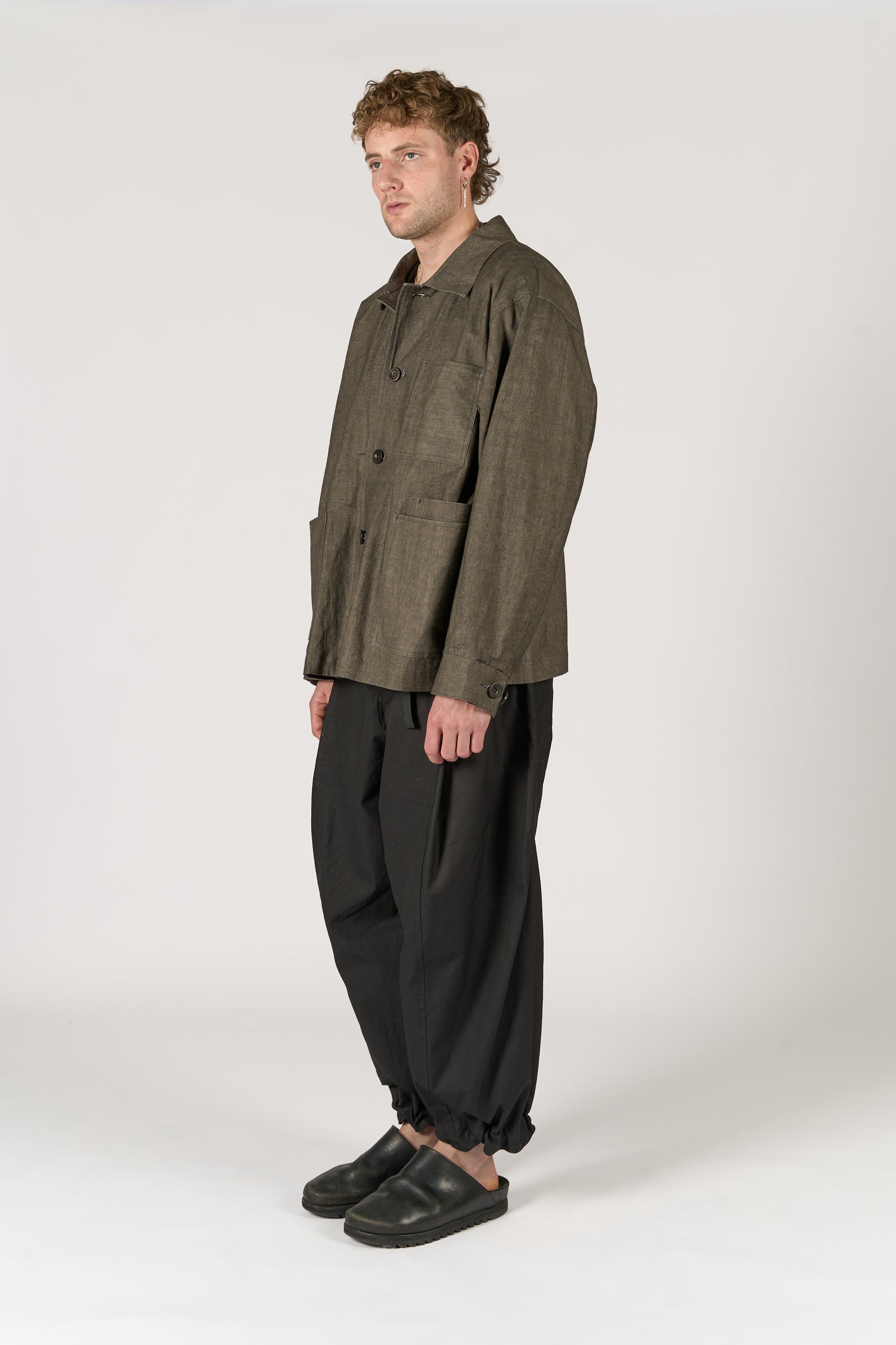 Chore jacket - Sumi Dye Canvas
