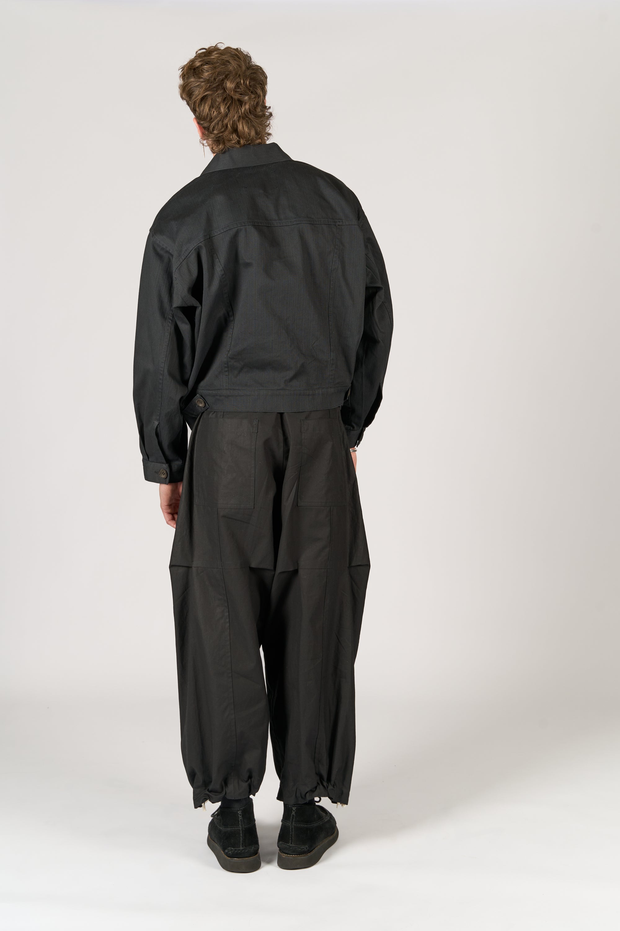 Worker Jacket - Black Canvas