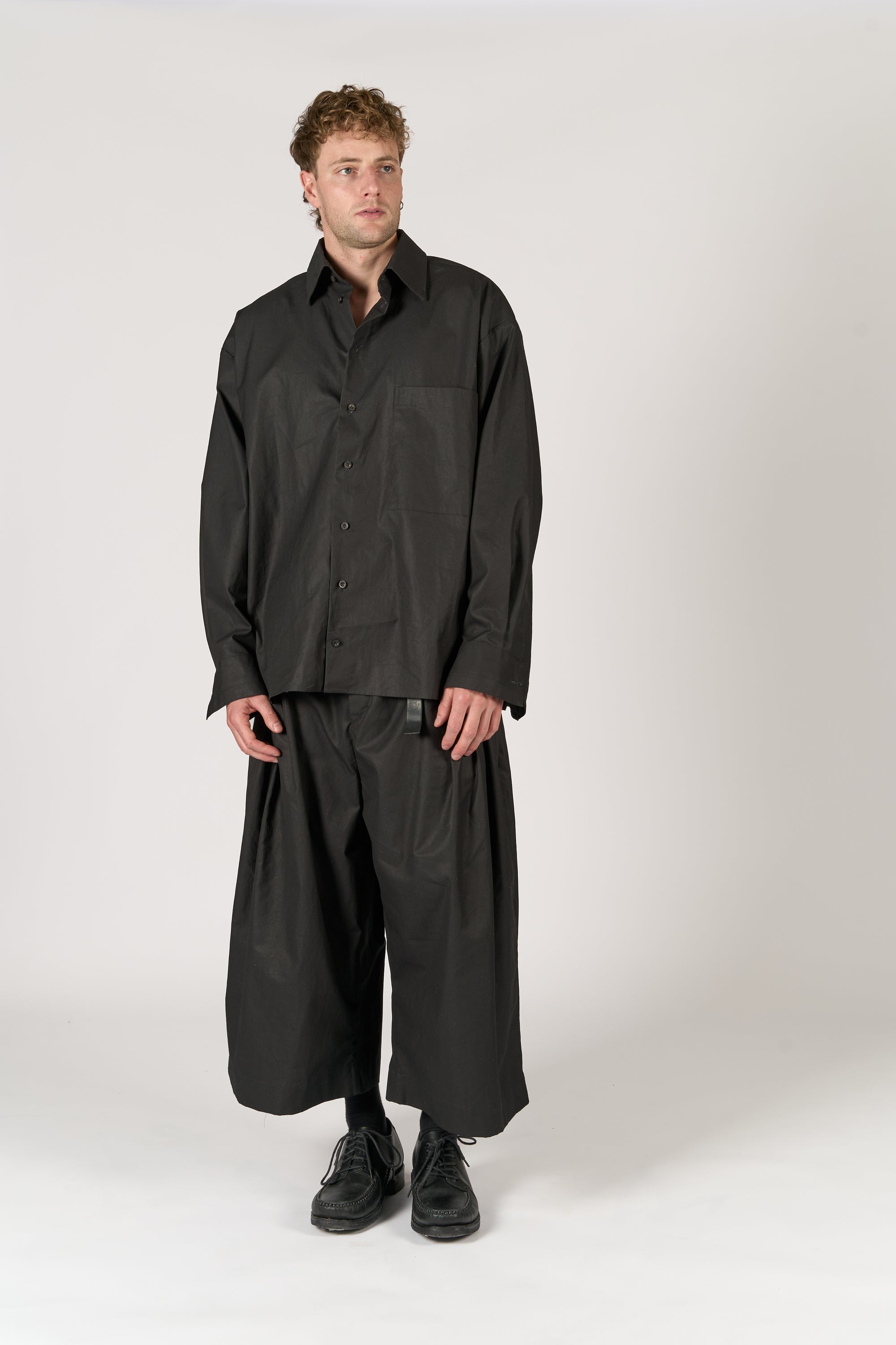 Classic Shirt - Black Shirting
