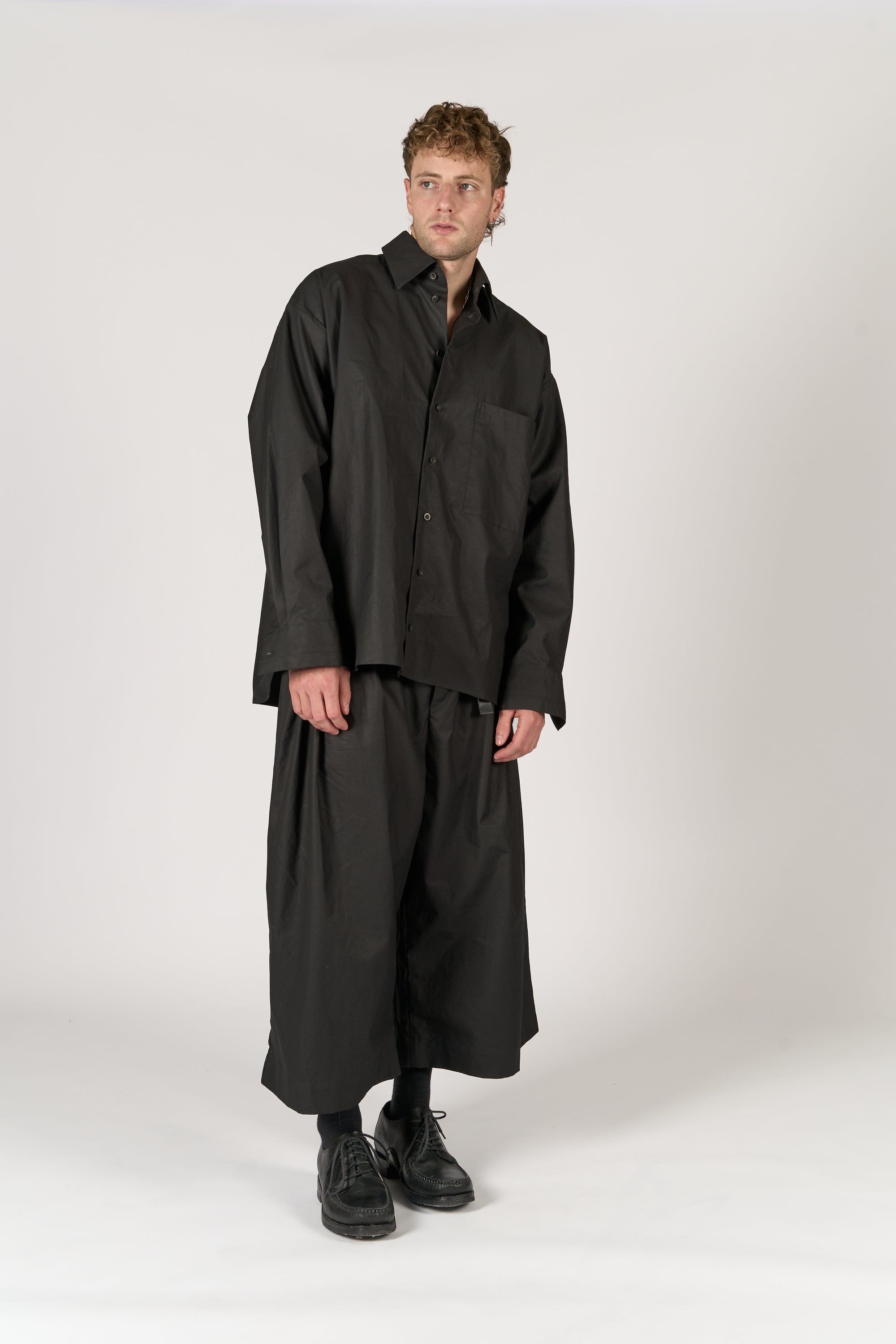 Classic Shirt - Black Shirting