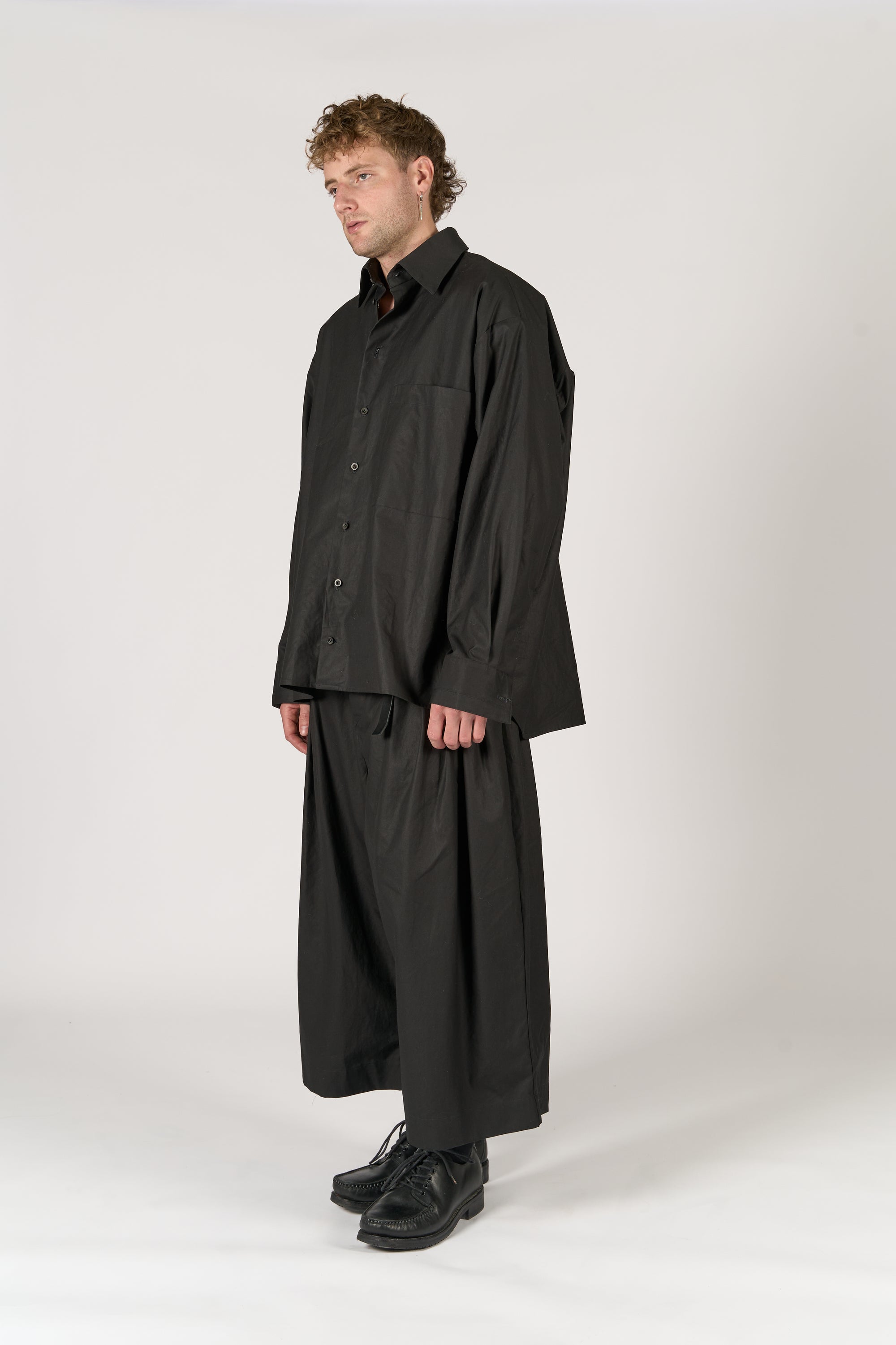 Classic Shirt - Black Shirting