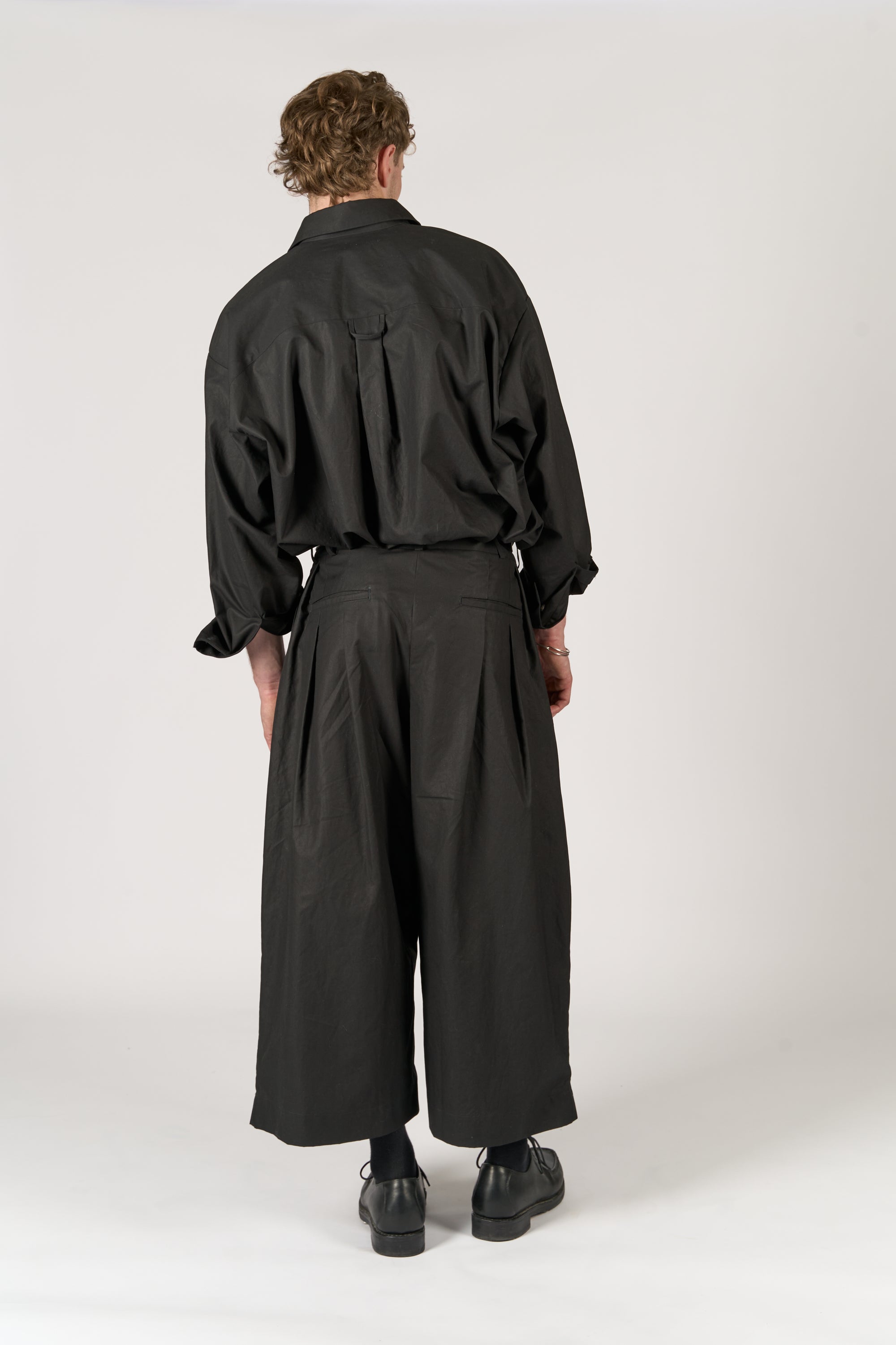 Volendam trouser - Black Cotton