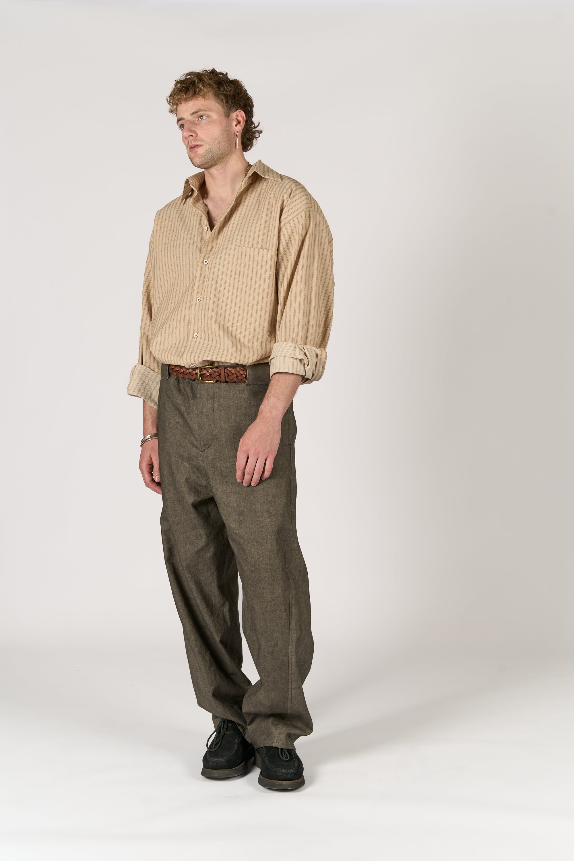 Worker Trouser - Sumi Dye Canvas