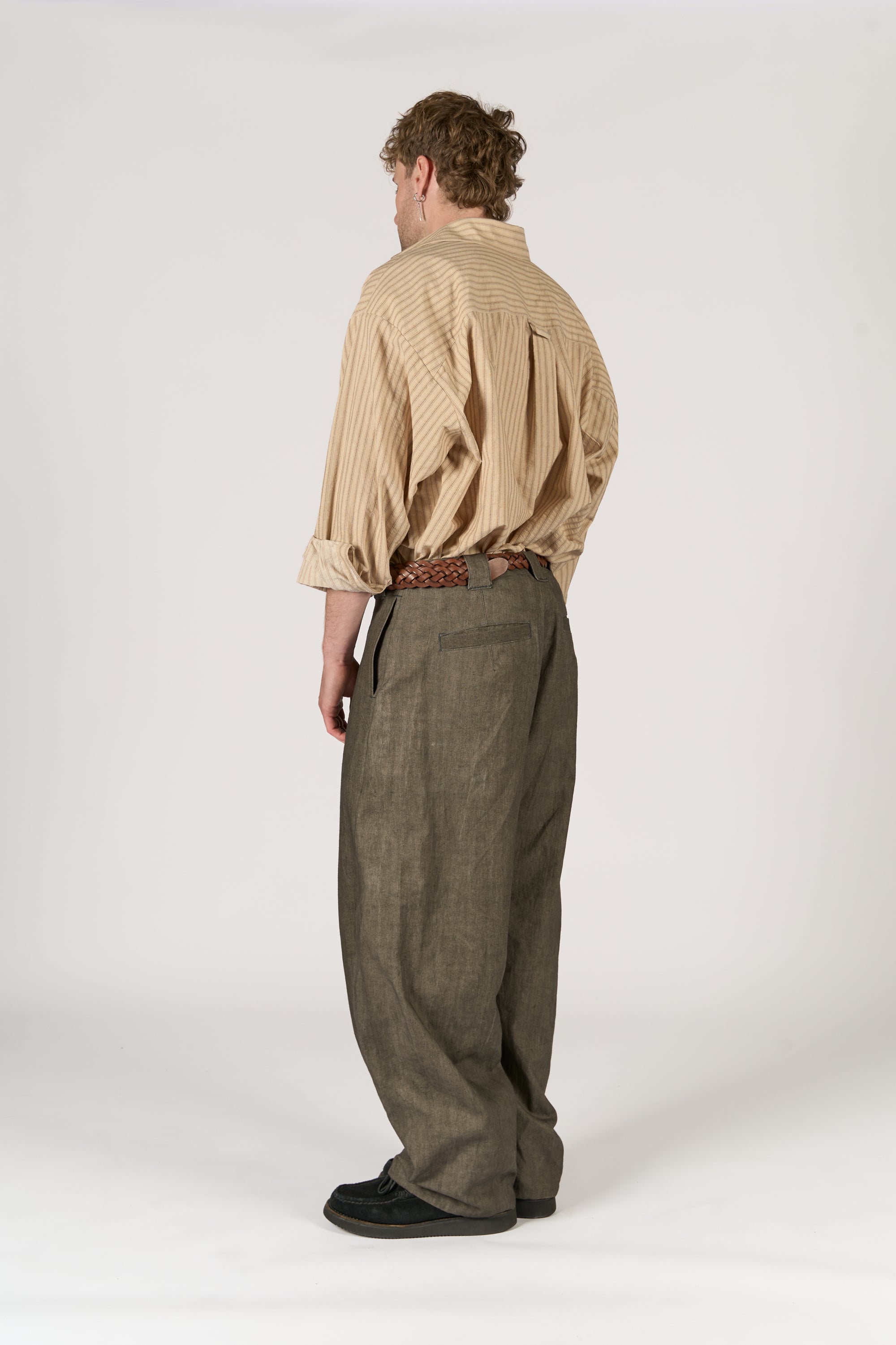 Worker Trouser - Sumi Dye Canvas