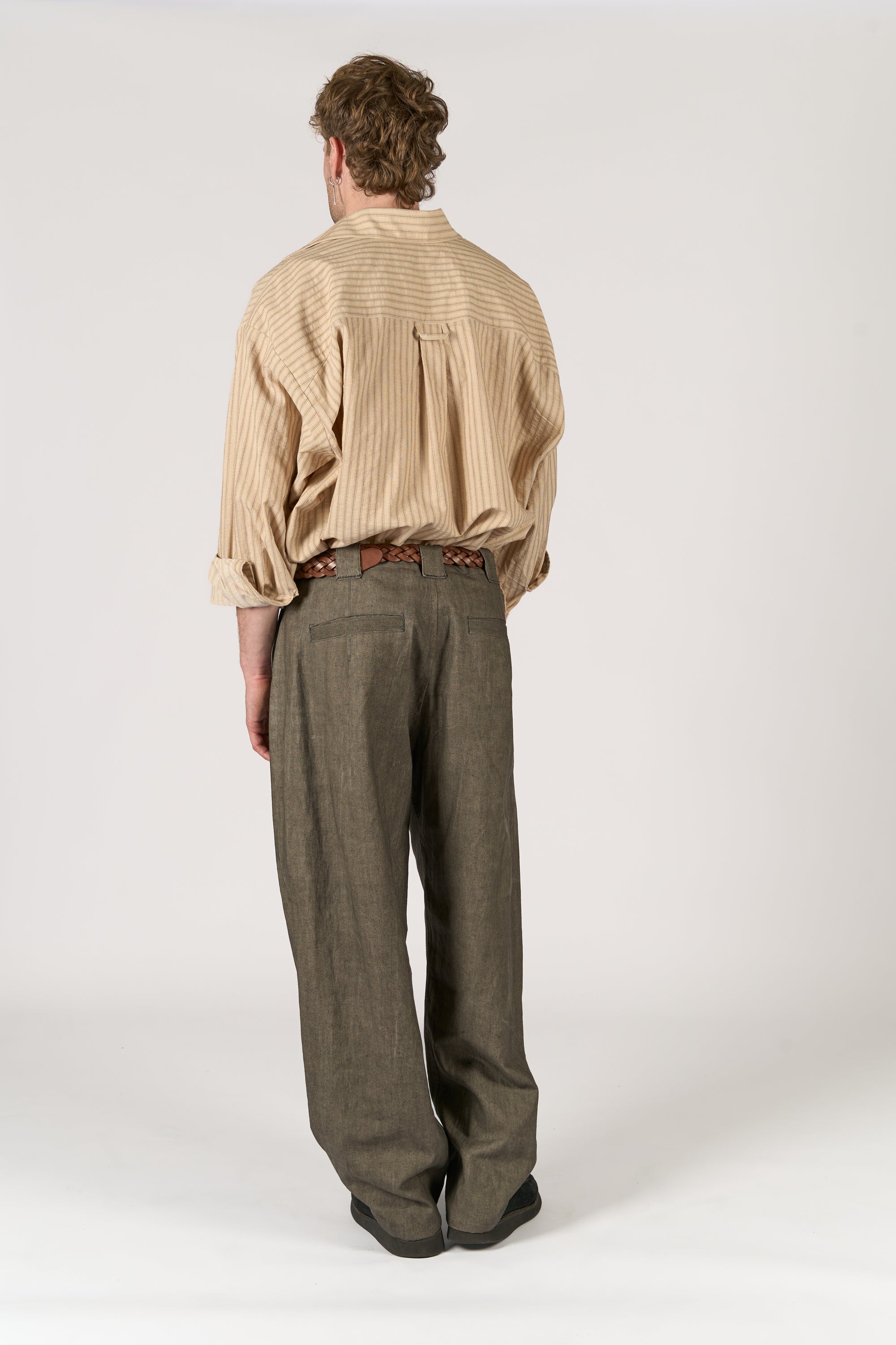 Worker Trouser - Sumi Dye Canvas