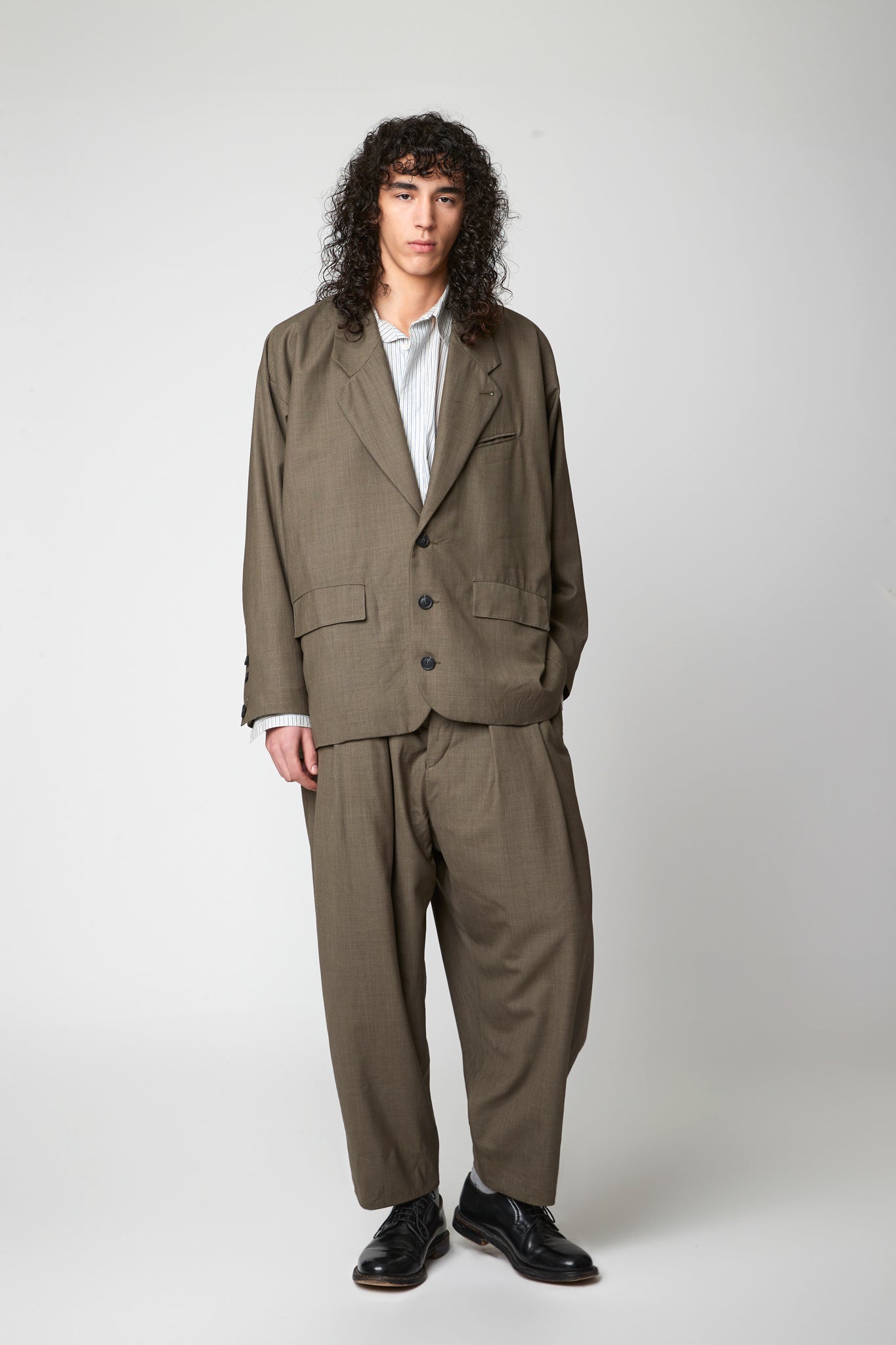 Casual Blazer - Extra Fine Merino Wool Suiting